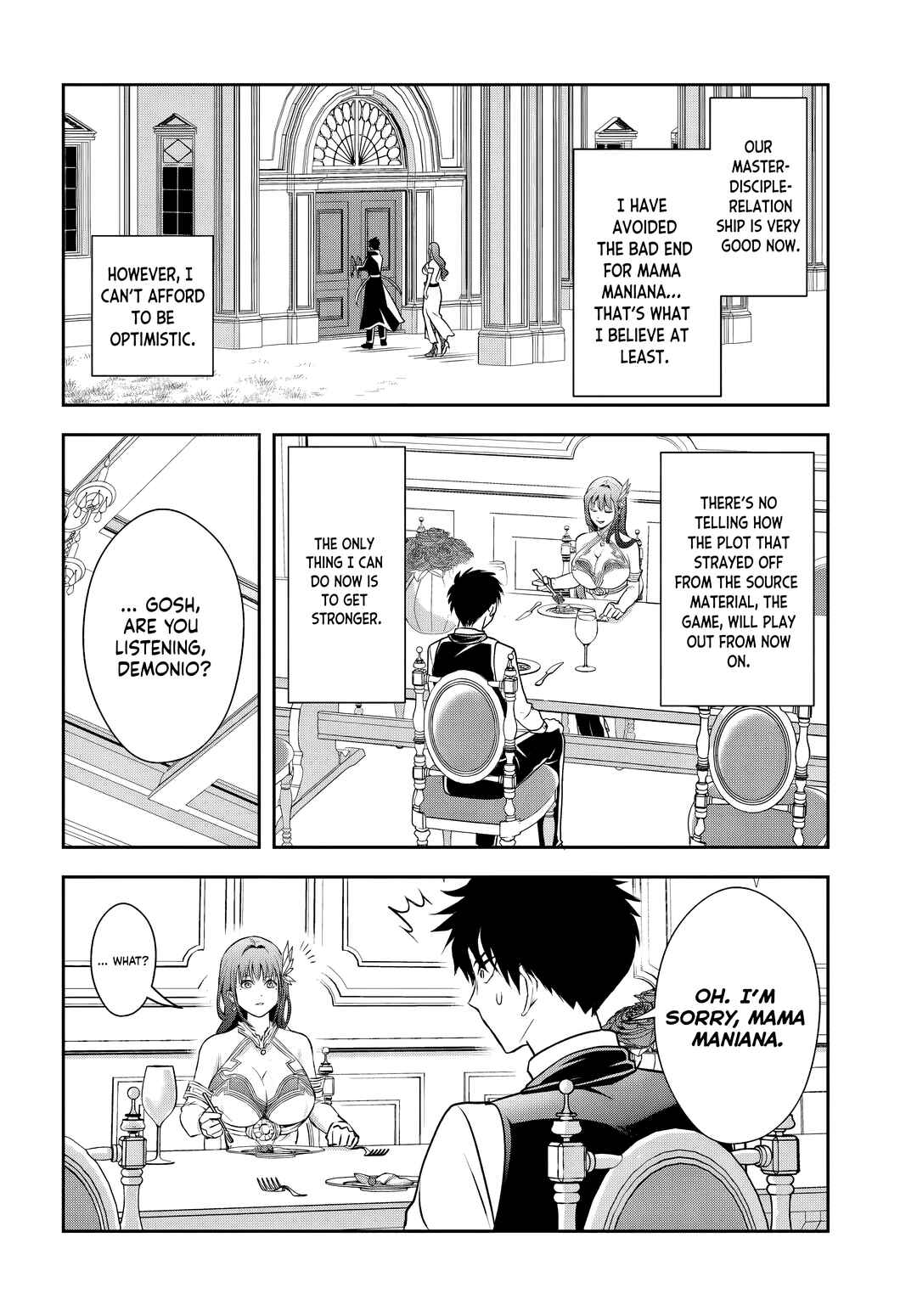 Page 12 Chapter 11.1 Sono Akuyaku Kizoku, Mama Heroine ga Suki Sugiru ~Shinshi na Doryoku de Saikyou to Nari Fuguu na Oshi Chara Tasukemakuru~