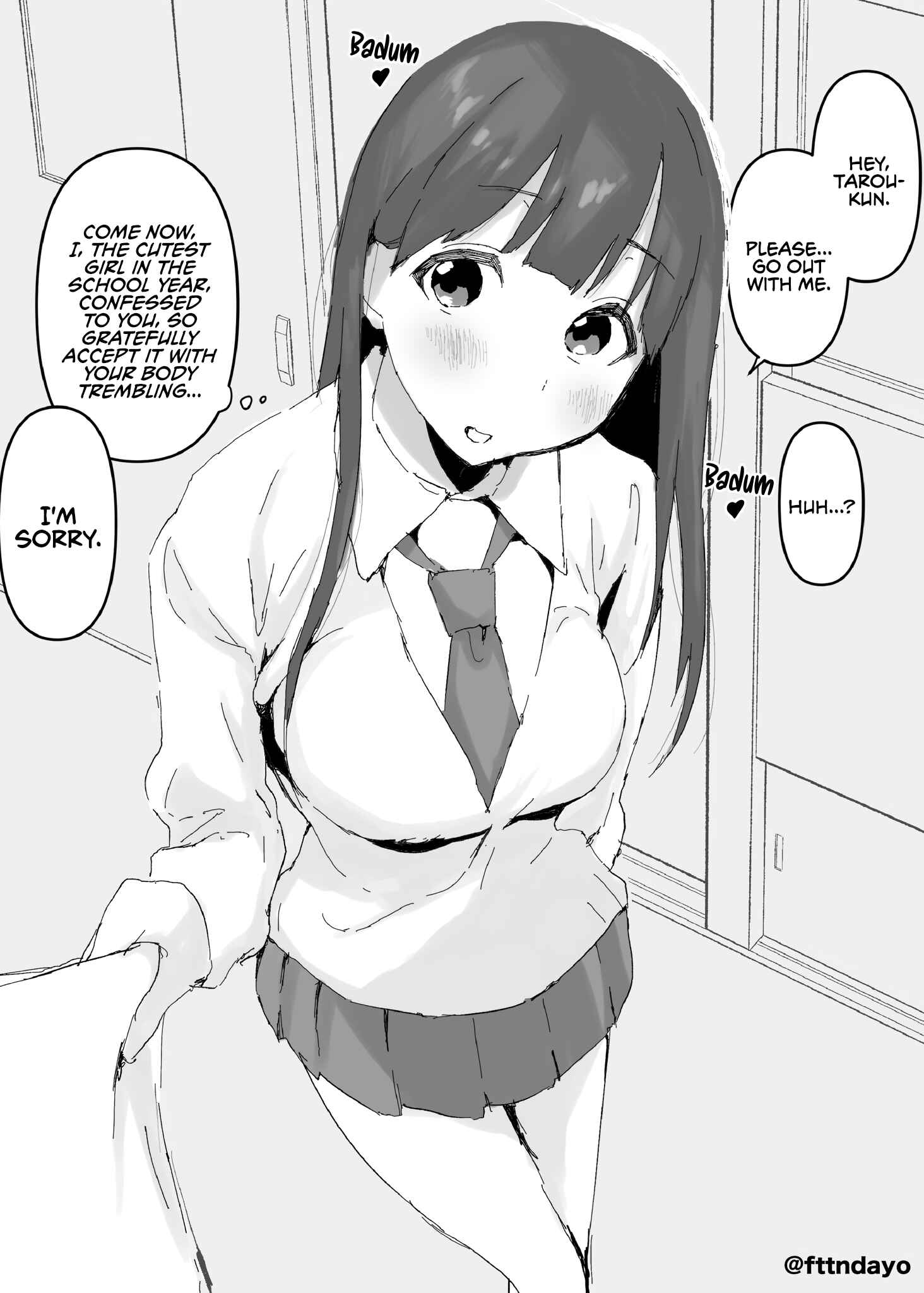 Page 1 Chapter Unknown_9043 I Tried to Turn Down a Confession from a Beautiful Girl