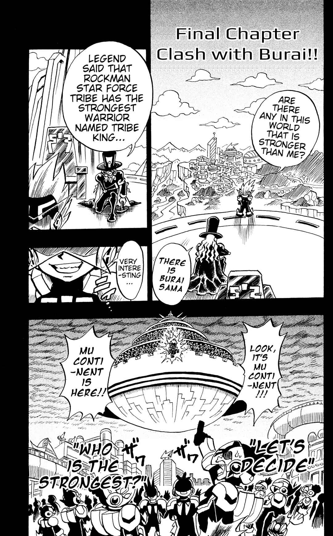 Page 1 Chapter 6 Mega Man Star Force Tribe