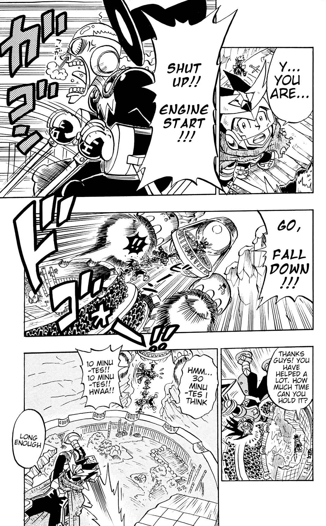 Page 12 Chapter 6 Mega Man Star Force Tribe