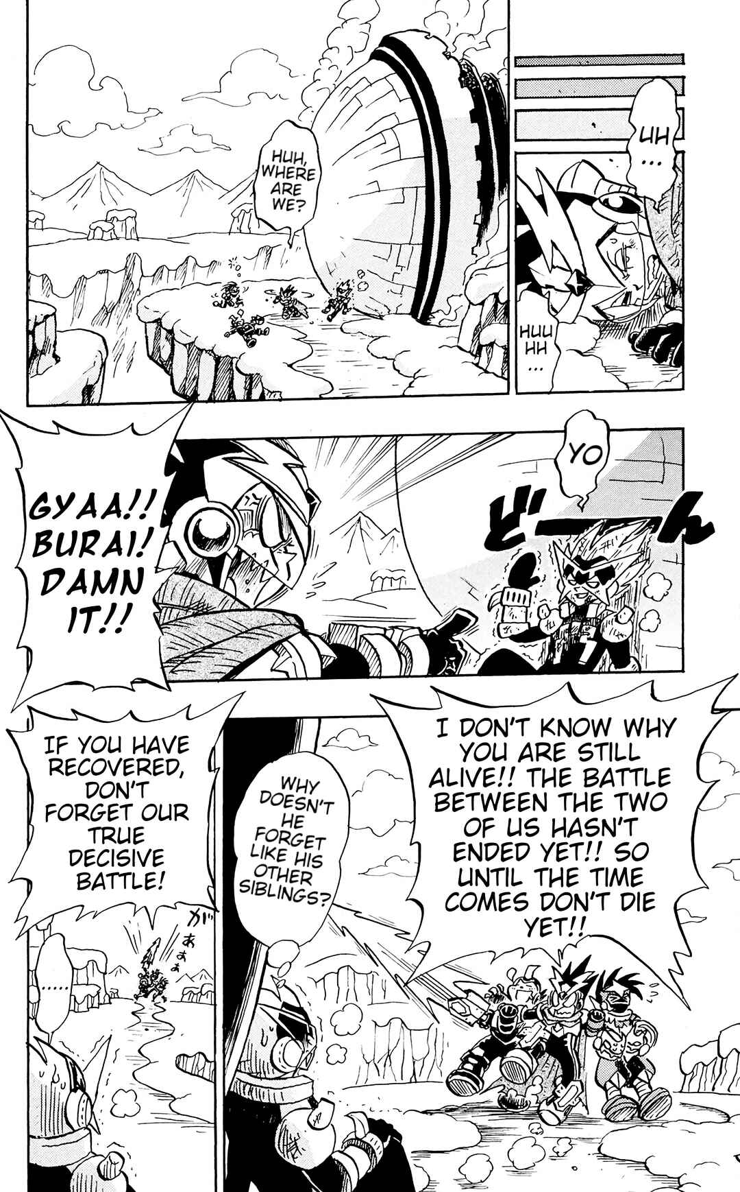 Page 28 Chapter 6 Mega Man Star Force Tribe