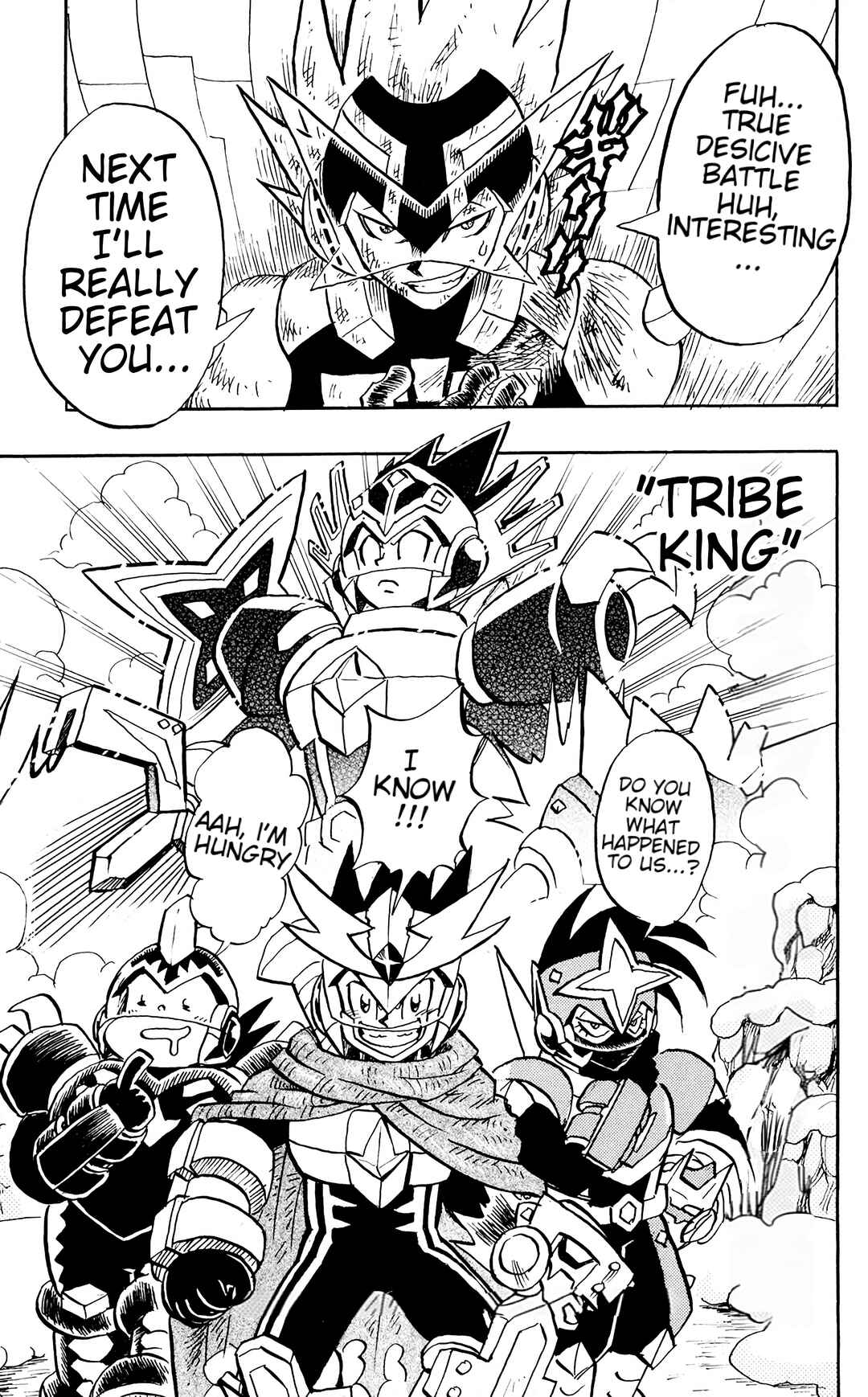 Page 29 Chapter 6 Mega Man Star Force Tribe