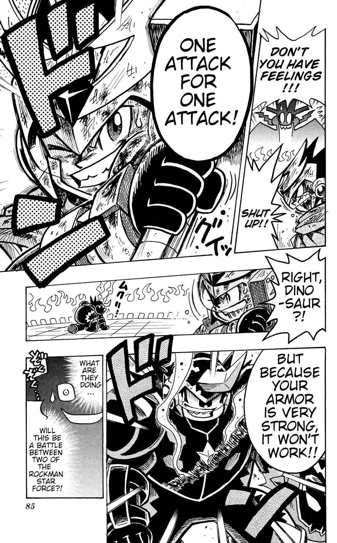 Page 15 Chapter 3 Mega Man Star Force Tribe