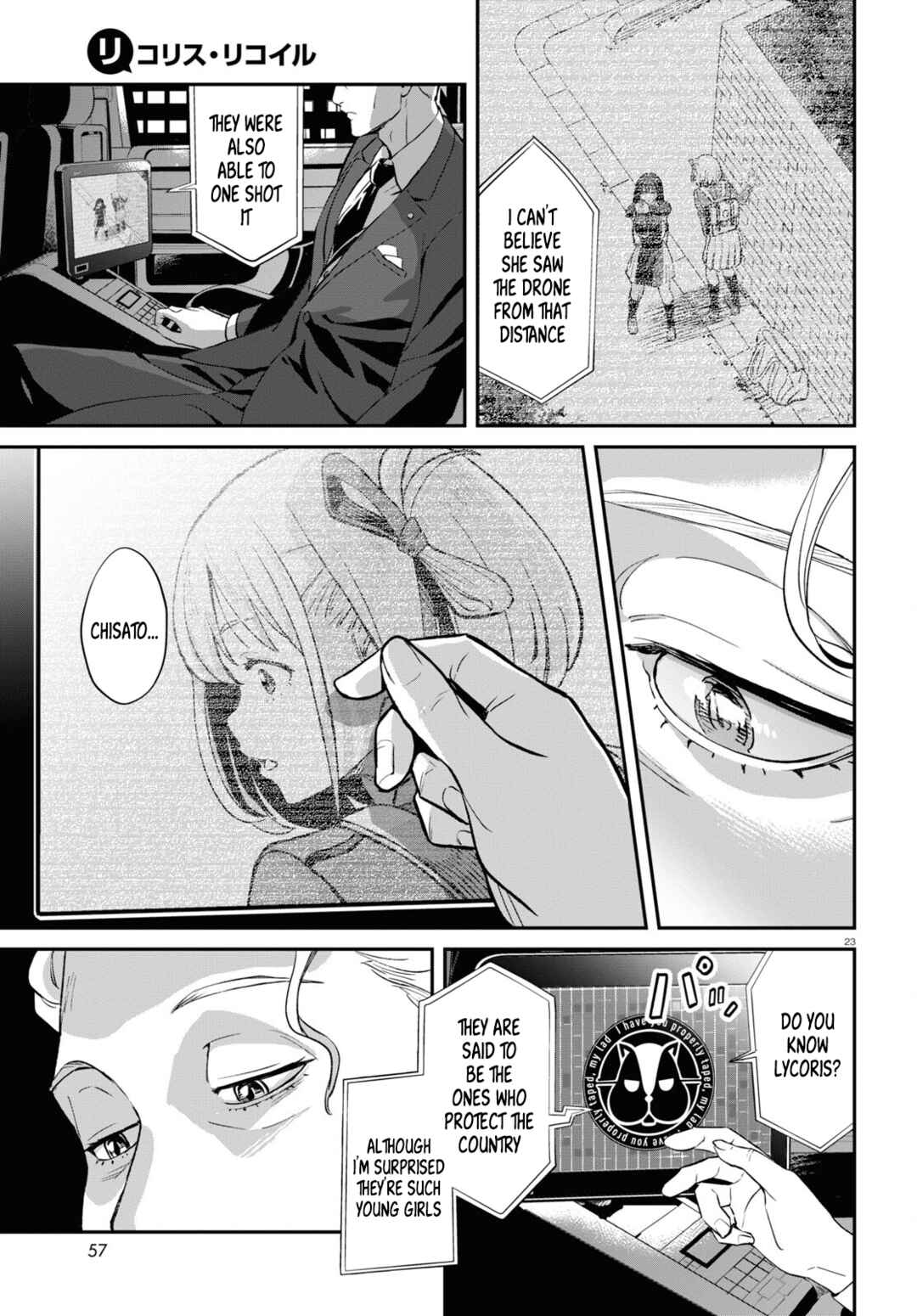 Page 25 Chapter 3 Lycoris Recoil