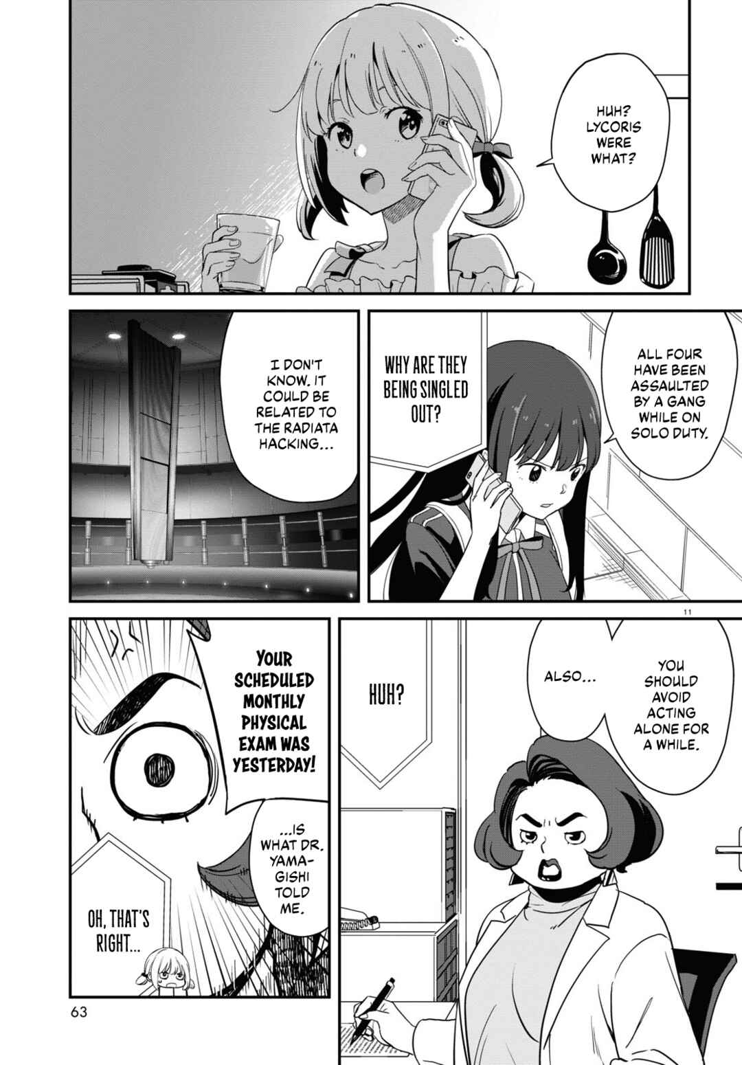 Page 11 Chapter 18 Lycoris Recoil