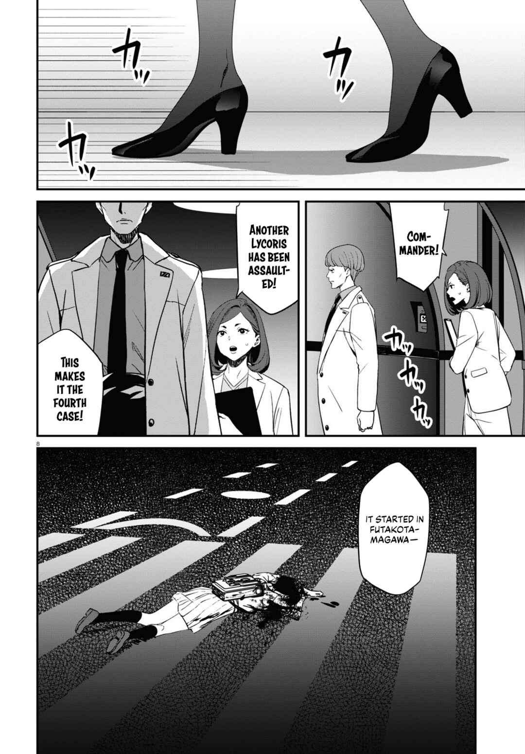 Page 8 Chapter 18 Lycoris Recoil