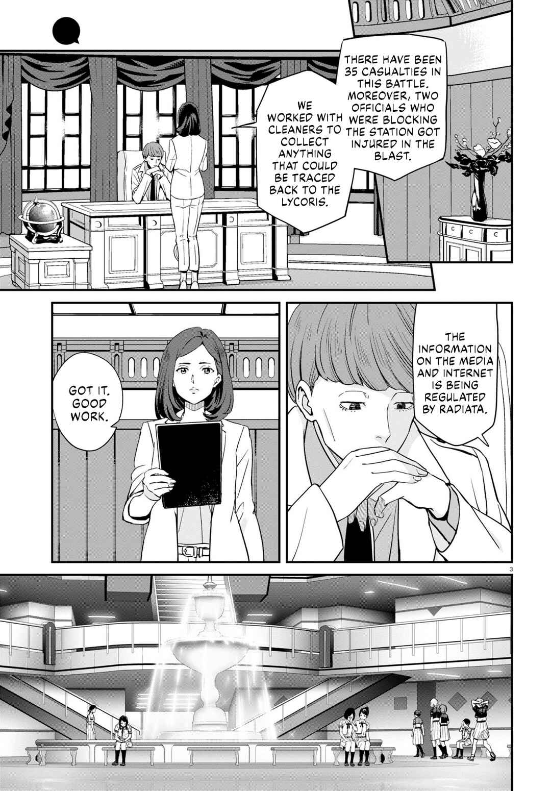 Page 9 Chapter 14 Lycoris Recoil