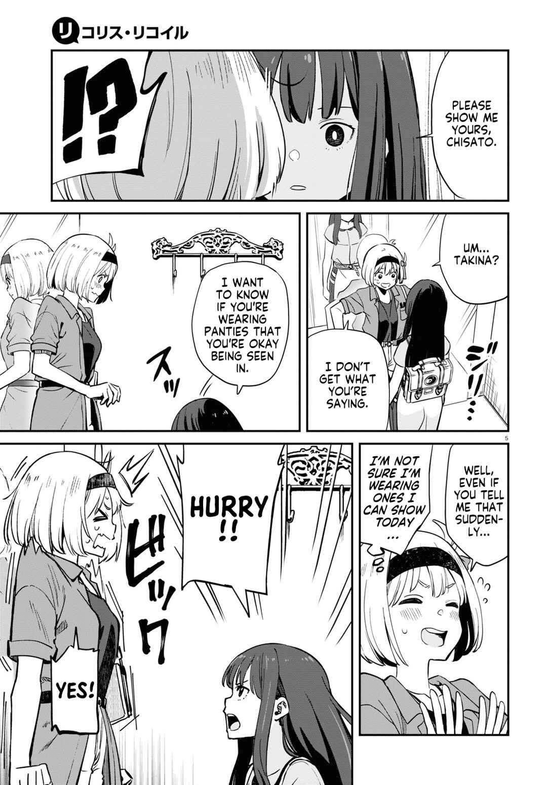 Page 5 Chapter 12 Lycoris Recoil