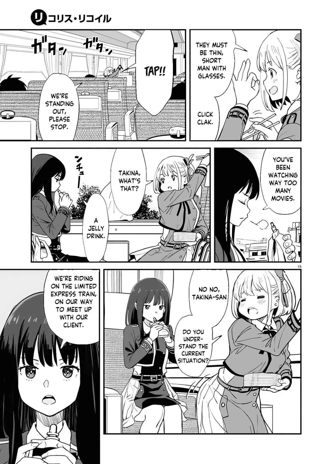 Page 15 Chapter 4 Lycoris Recoil