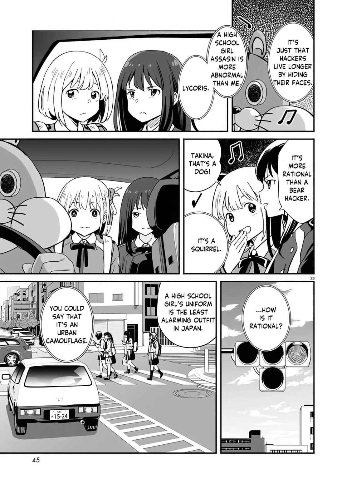 Page 23 Chapter 4 Lycoris Recoil