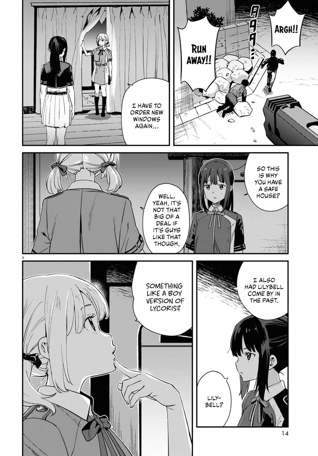 Page 11 Chapter 19 Lycoris Recoil