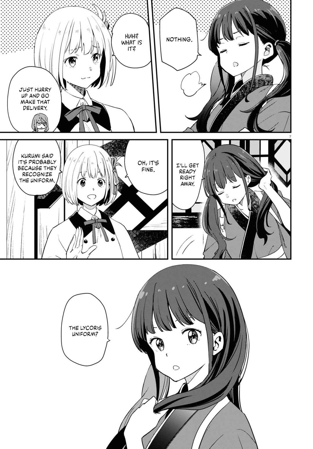 Page 8 Chapter 20 Lycoris Recoil