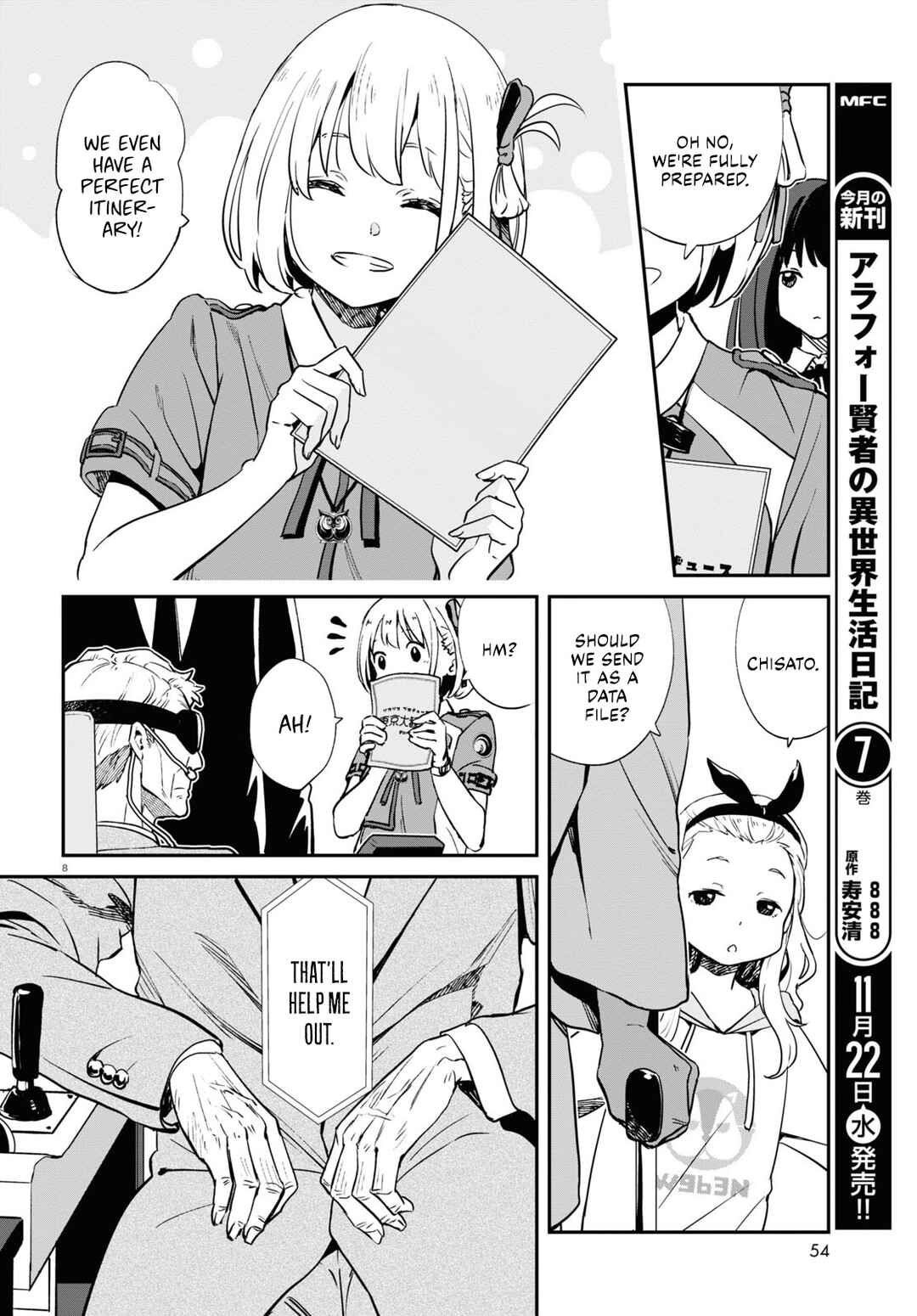 Page 8 Chapter 15 Lycoris Recoil