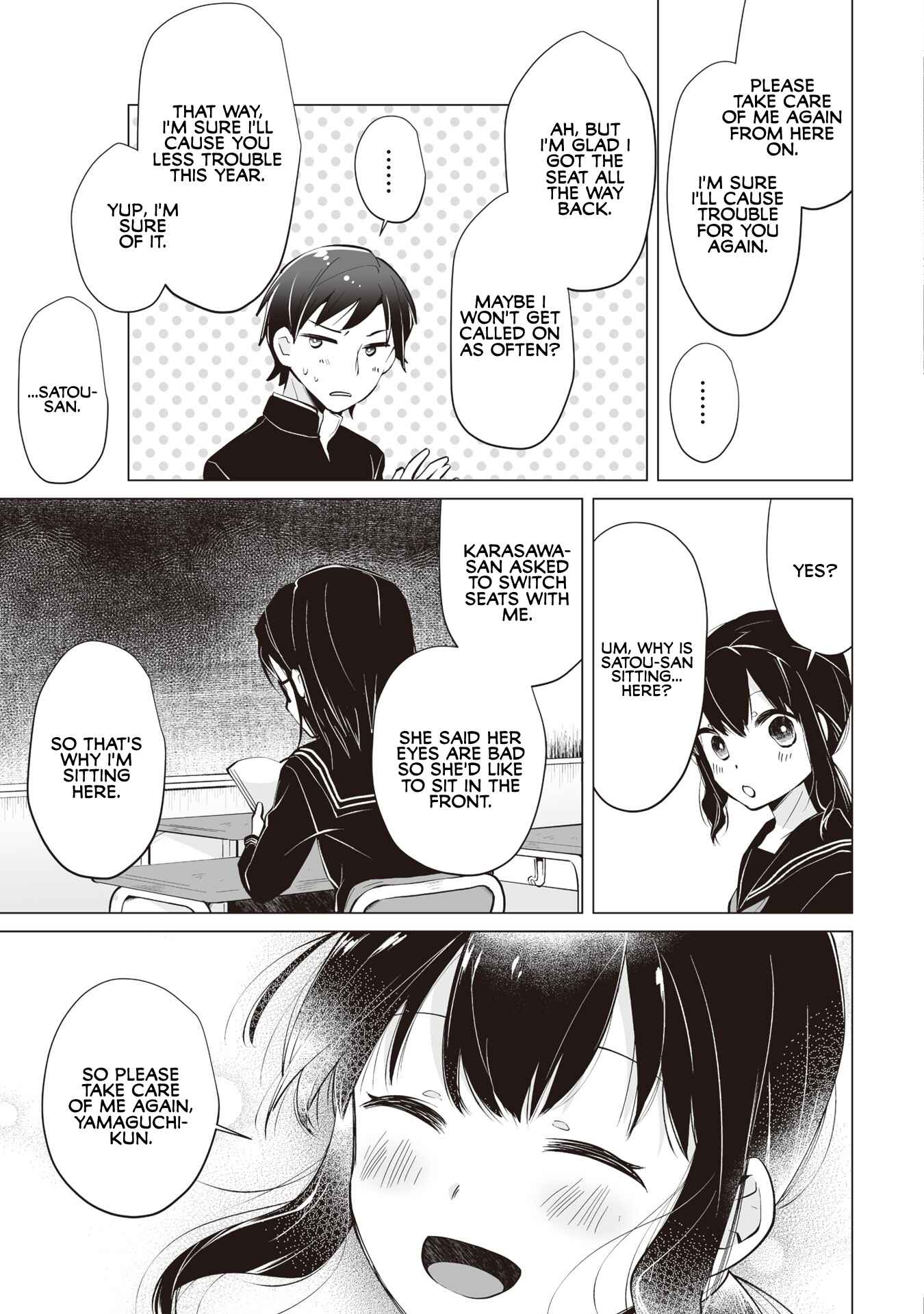 Page 7 Chapter 4 My Deskmate Sato-san