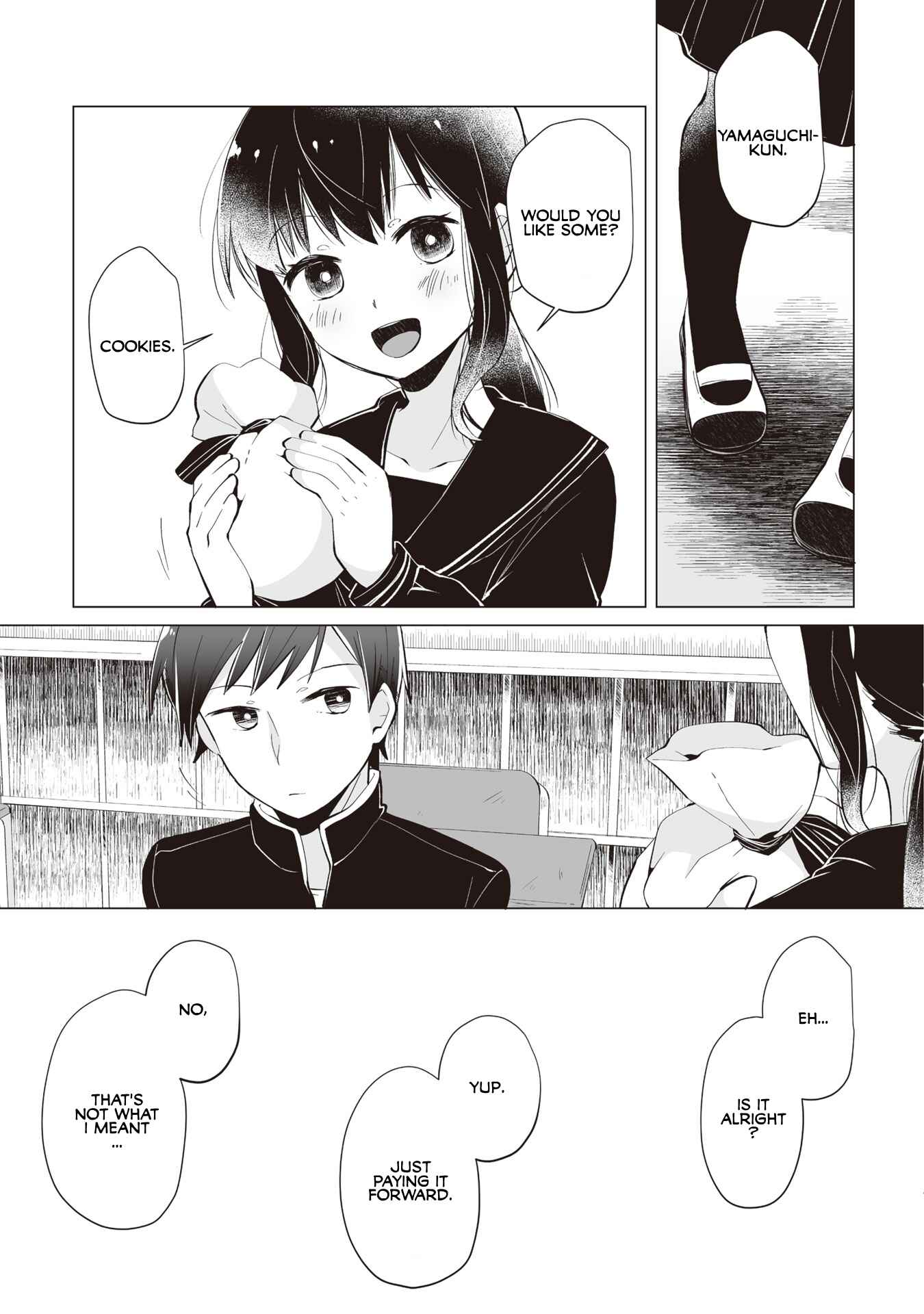 Page 3 Chapter 3 My Deskmate Sato-san