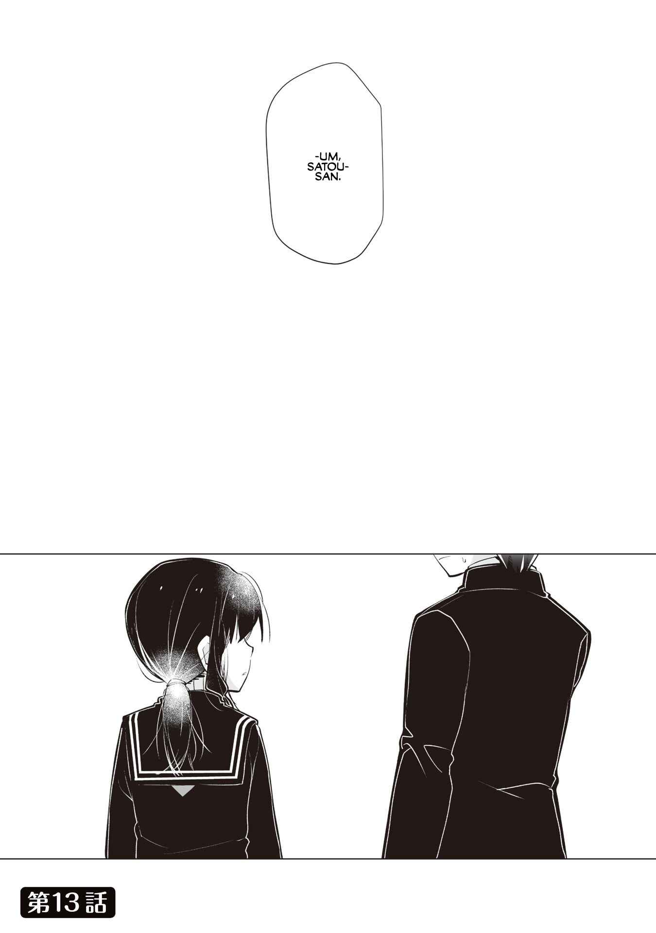 Page 1 Chapter 13 My Deskmate Sato-san