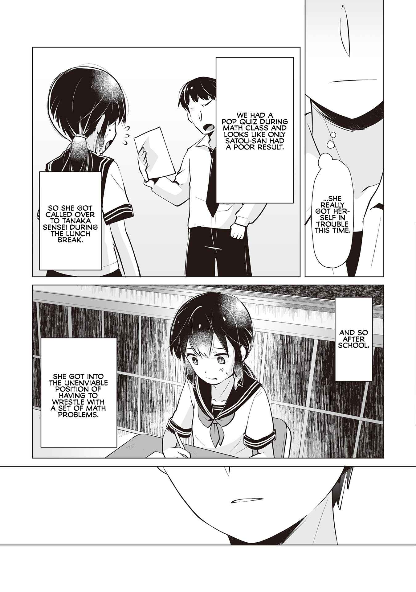 Page 3 Chapter 20 My Deskmate Sato-san