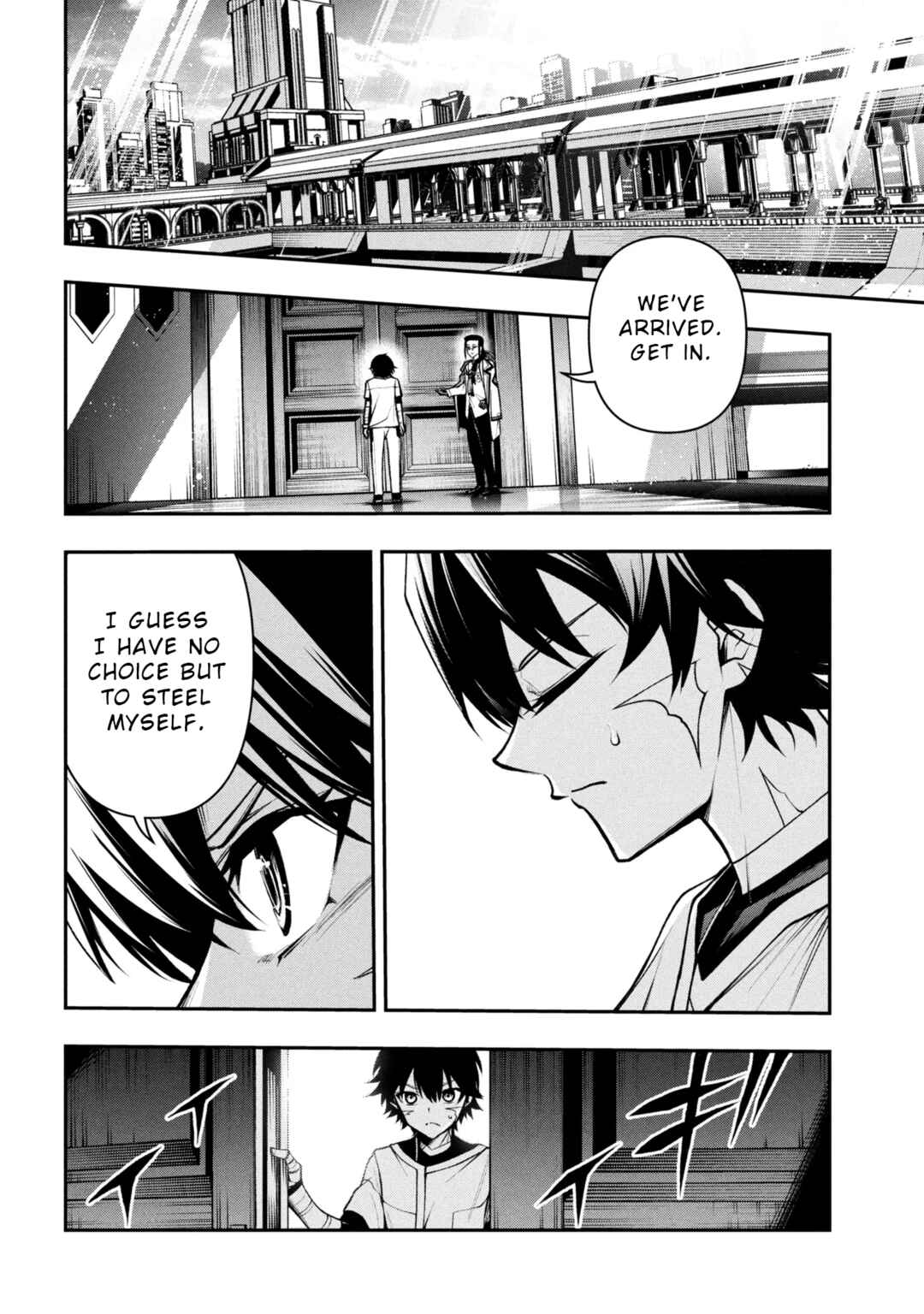 Page 11 Chapter 4.1 Kochira, Shuumatsu Teitai Iinkai.