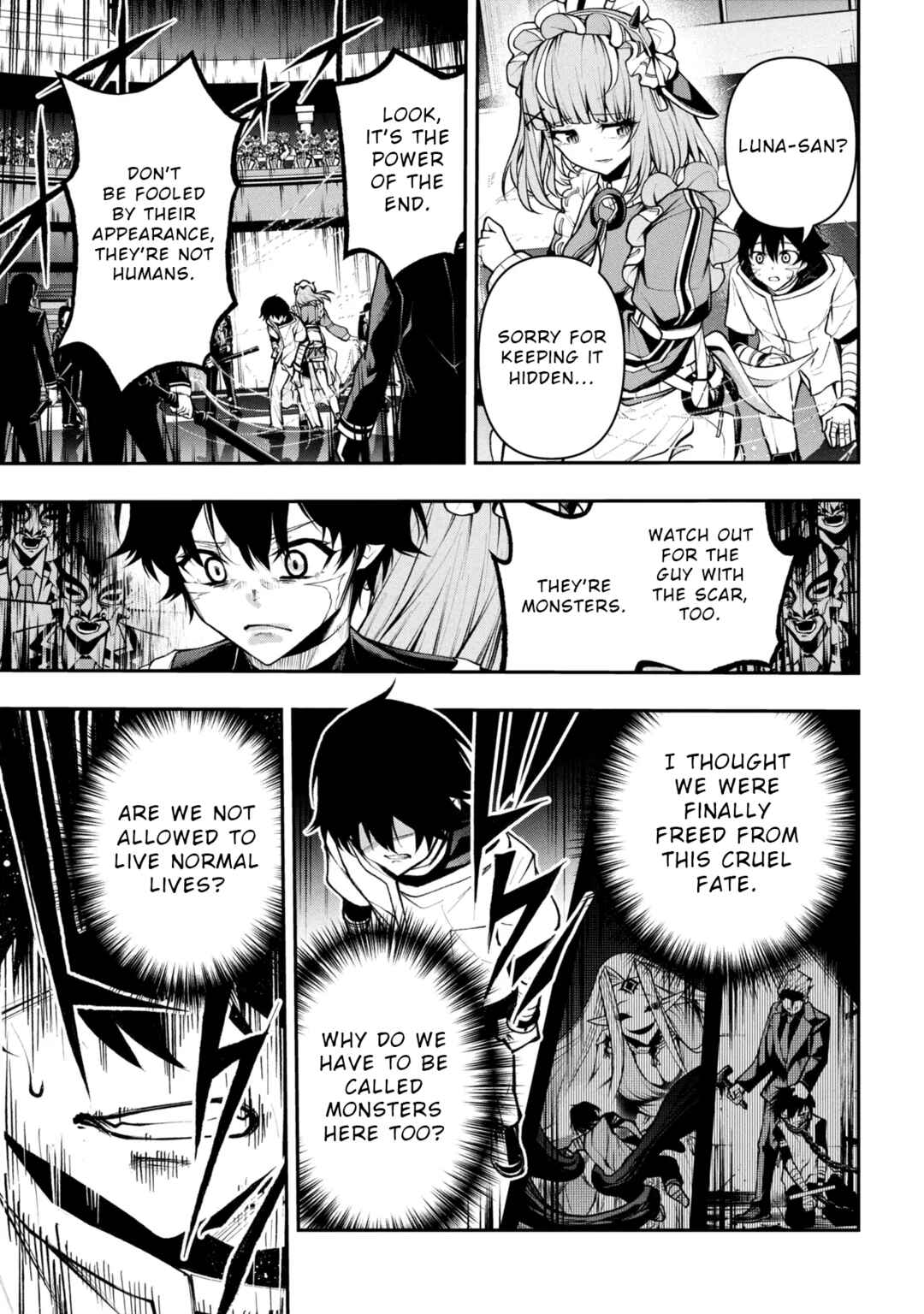 Page 4 Chapter 3.2 Kochira, Shuumatsu Teitai Iinkai.