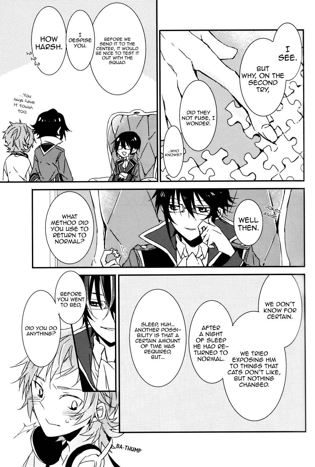 Page 26 Chapter Unknown_6c50 K - Homra-san Chi no Neko Azukarimashita (Doujinshi)