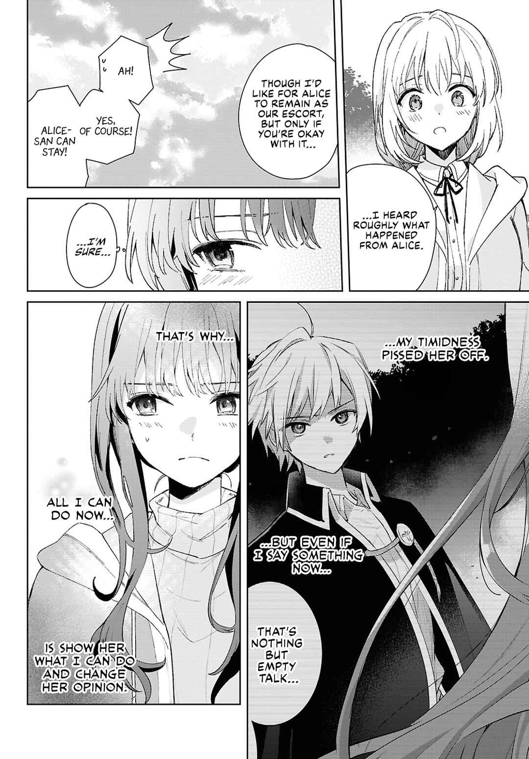 Page 12 Chapter 7 Muryoku Seijo to Munou Oujo ~Maryoku Zero de Shoukansareta Seijo no Isekai Kyuukokuki~