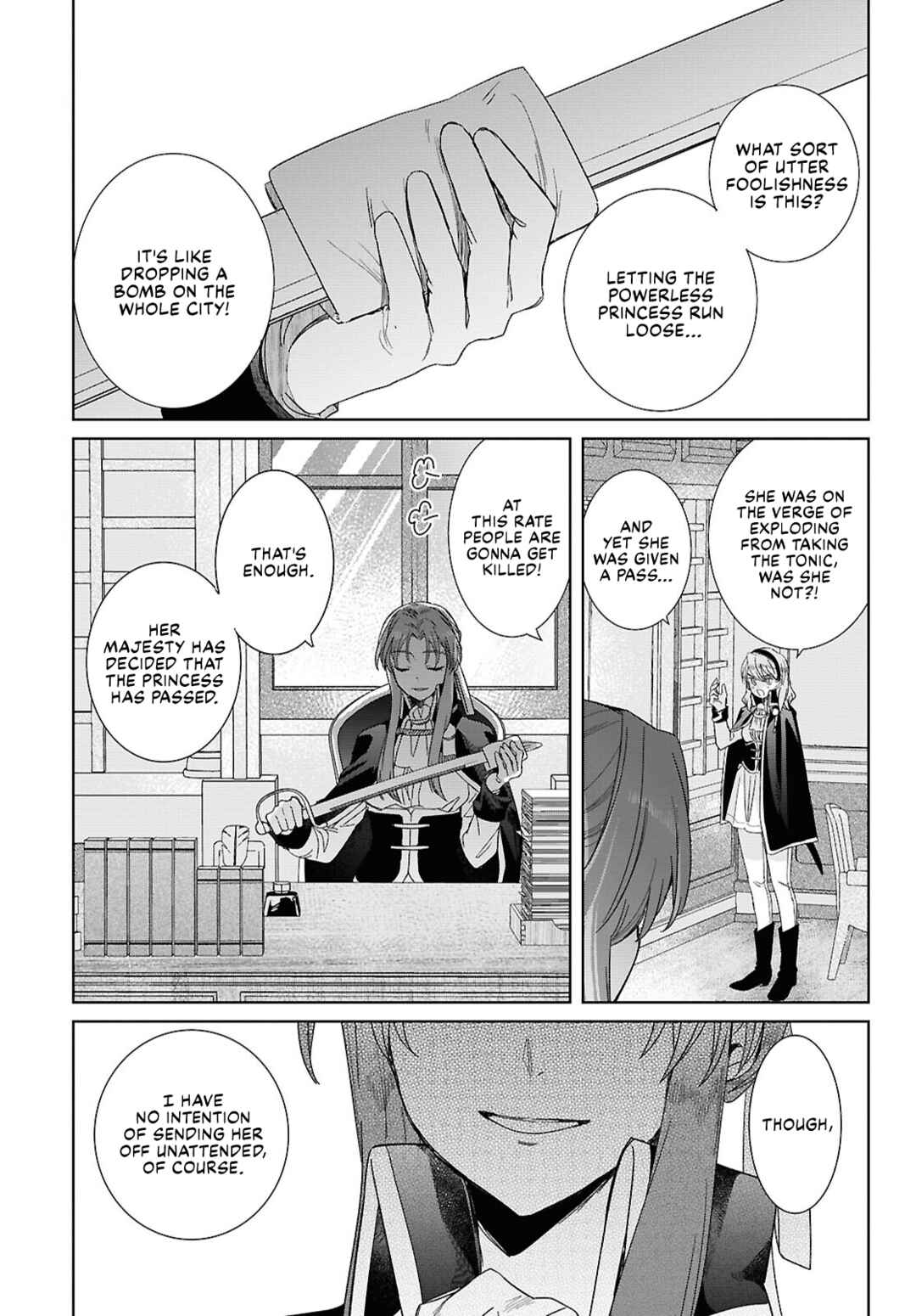 Page 32 Chapter 4 Muryoku Seijo to Munou Oujo ~Maryoku Zero de Shoukansareta Seijo no Isekai Kyuukokuki~
