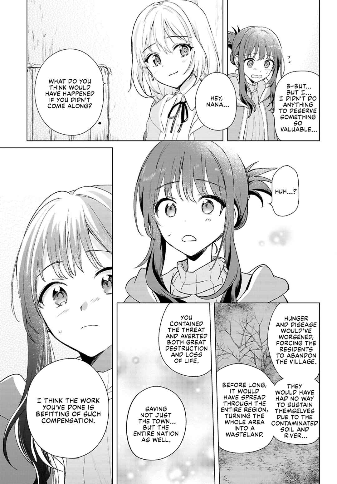Page 13 Chapter 10 Muryoku Seijo to Munou Oujo ~Maryoku Zero de Shoukansareta Seijo no Isekai Kyuukokuki~