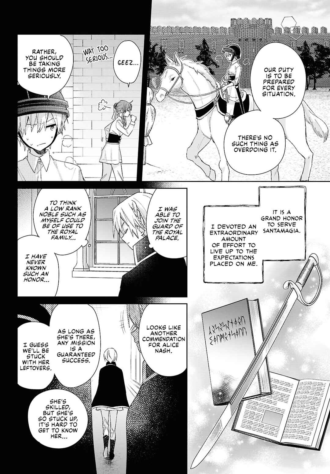 Page 18 Chapter 8 Muryoku Seijo to Munou Oujo ~Maryoku Zero de Shoukansareta Seijo no Isekai Kyuukokuki~