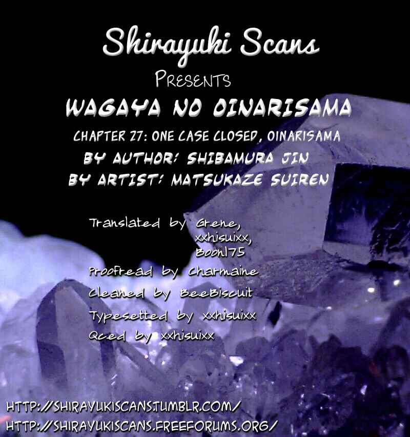 Page 29 Chapter 27 Wagaya no Oinarisama.