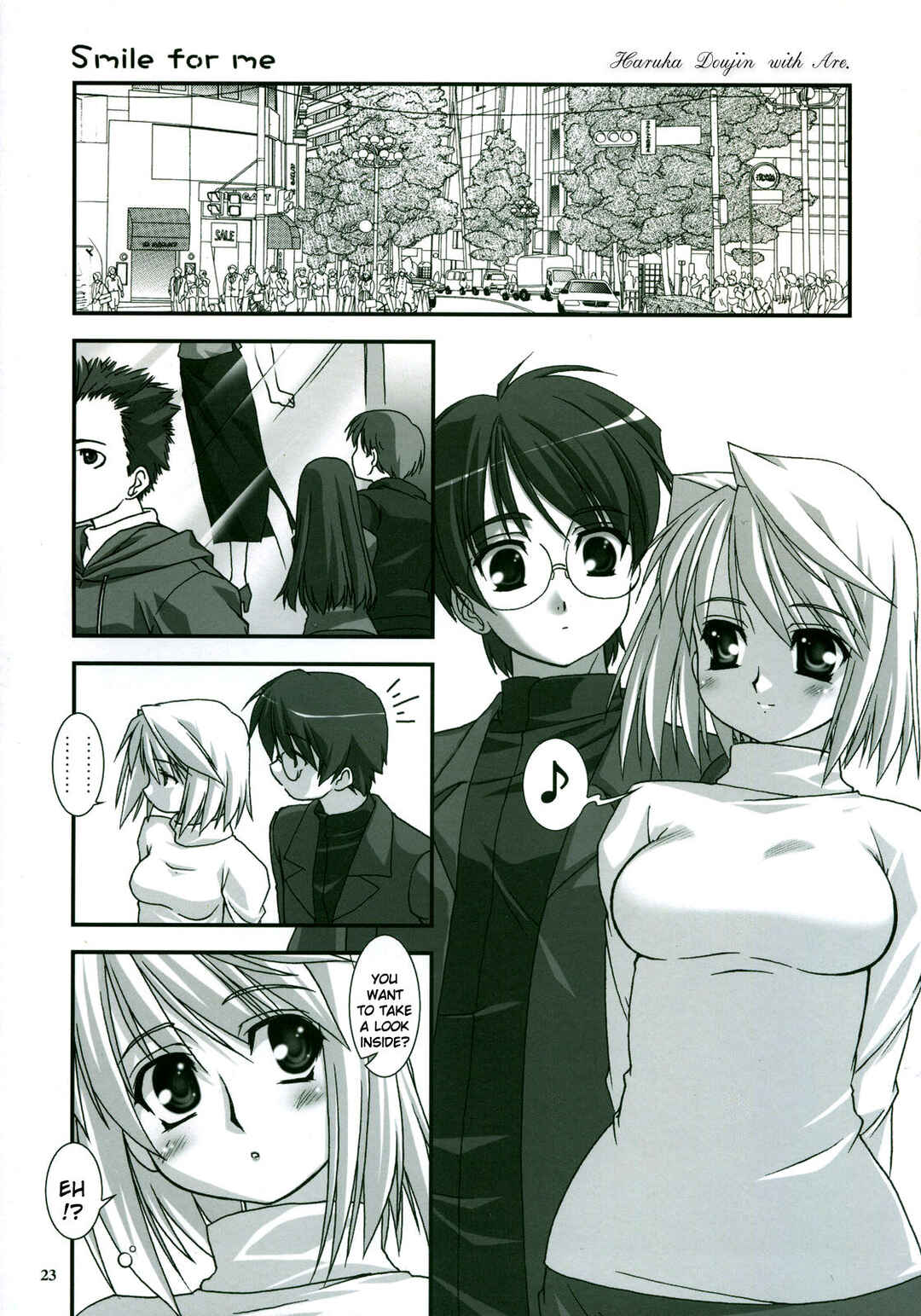 Page 1 Chapter Unknown_e83f Tsukihime - Smile for Me (Doujinshi)