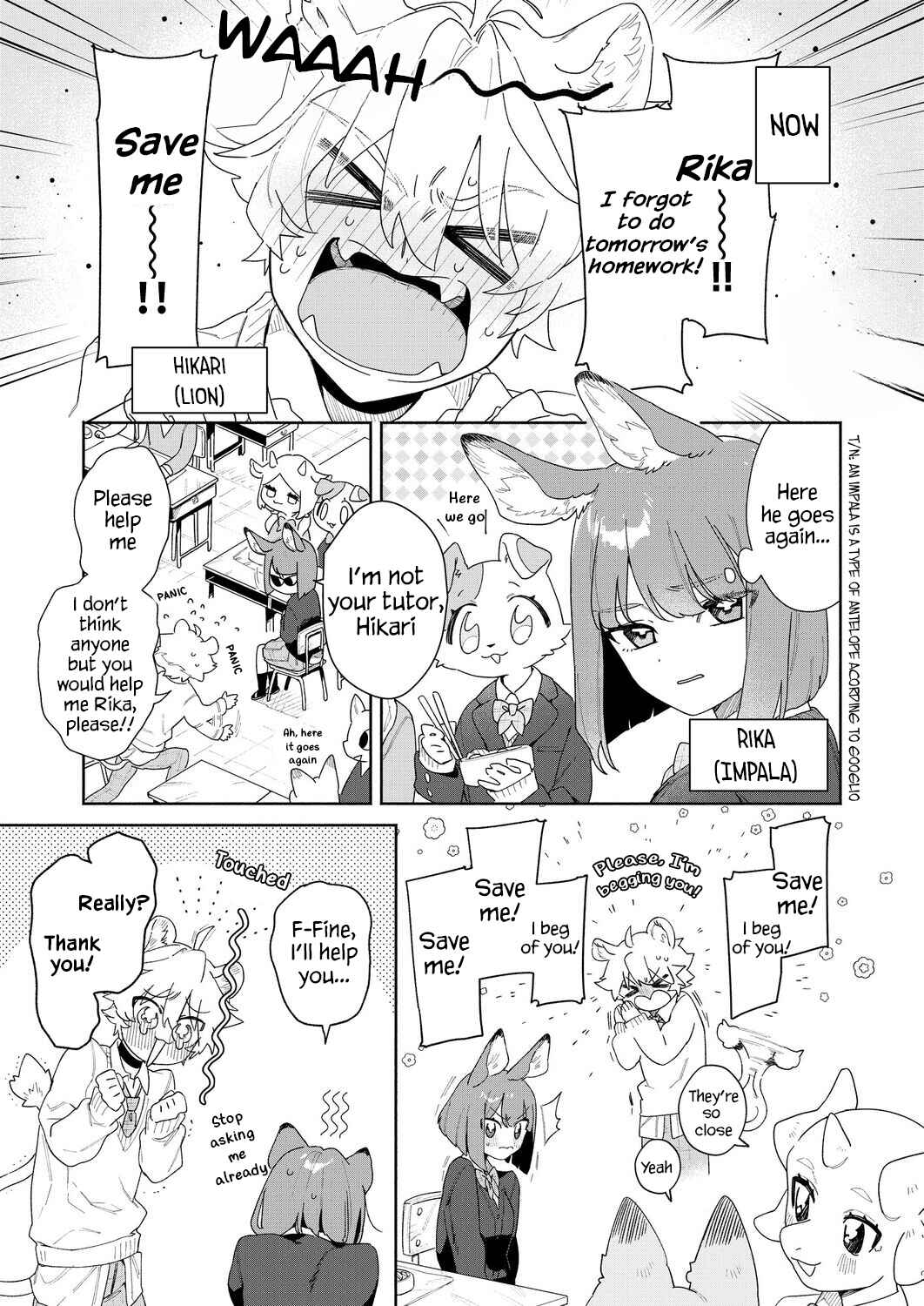Page 3 Chapter Unknown_5f1e Kimi no Koe de Boku o Tokashite ~ Lion-kun no Binkan na Omimi ♡~