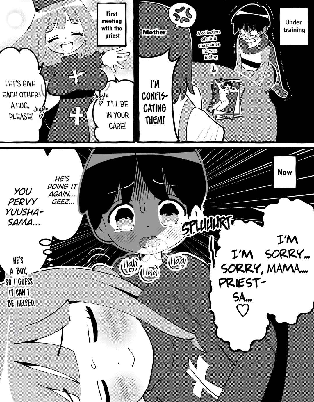 Page 1 Chapter 3 The Hero Whos Been Like This Ever Since Forming a Party with a Priestess