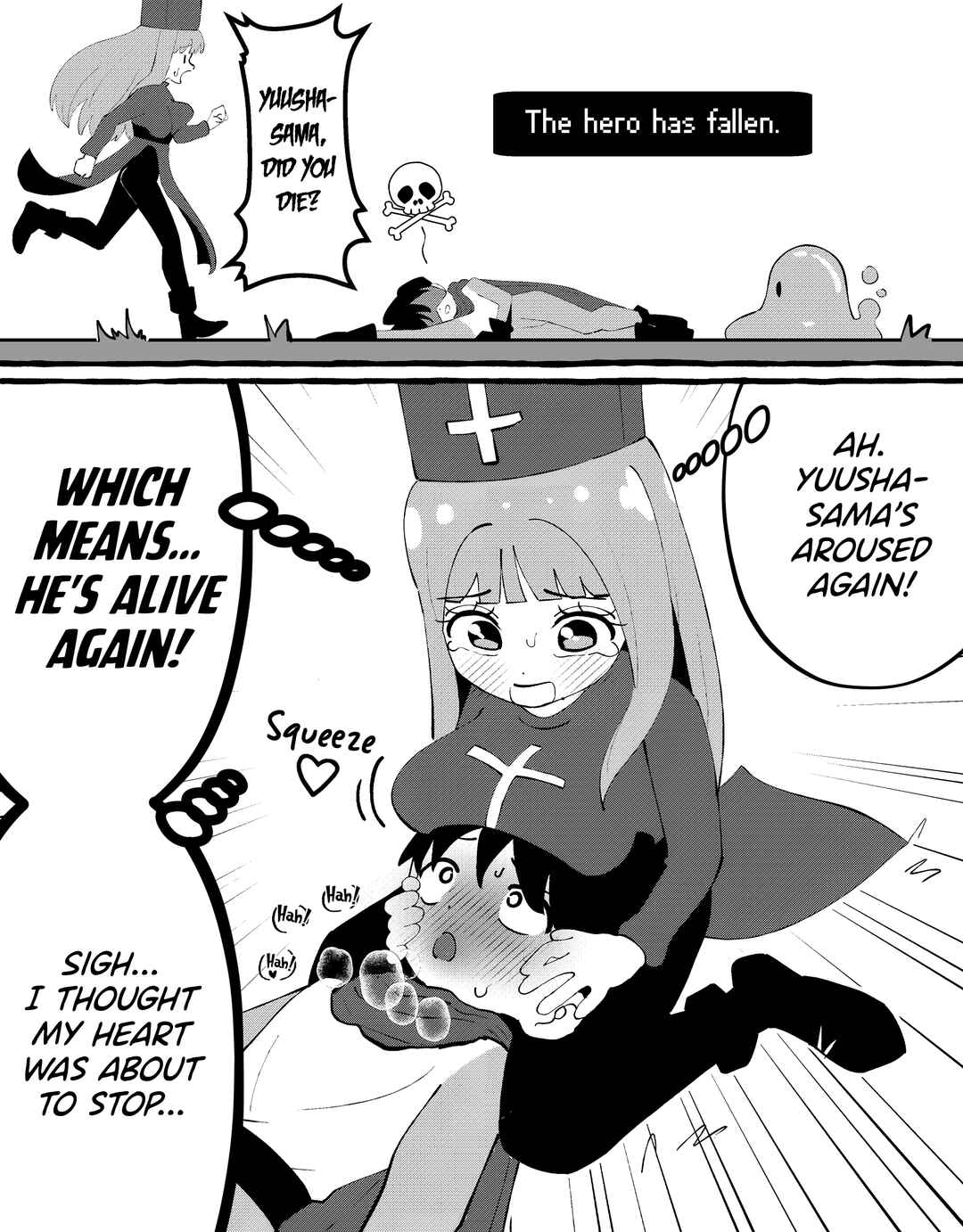 Page 1 Chapter 7 The Hero Whos Been Like This Ever Since Forming a Party with a Priestess