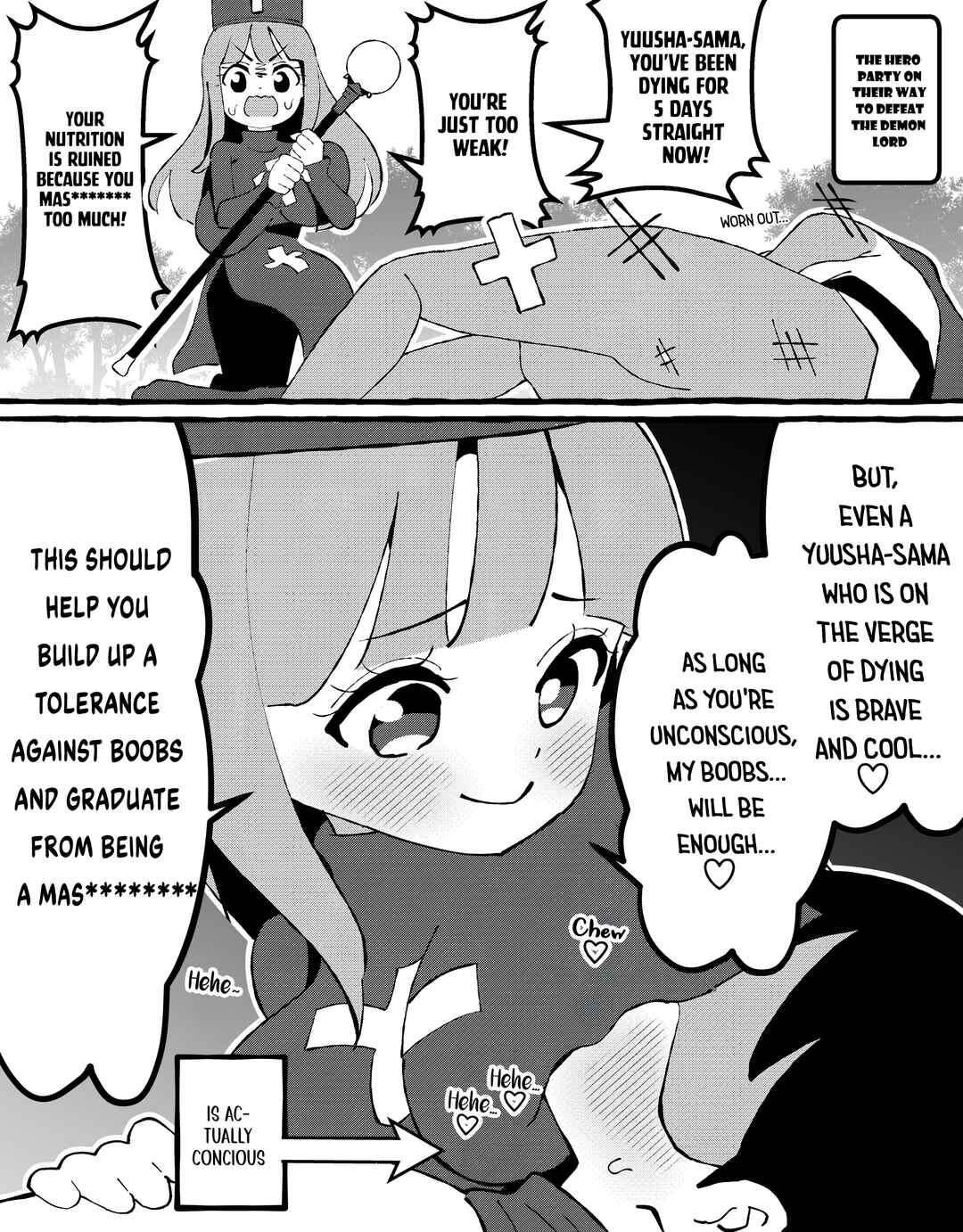 Page 1 Chapter 2 The Hero Whos Been Like This Ever Since Forming a Party with a Priestess