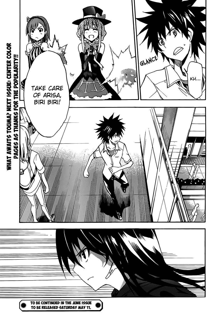 Page 37 Chapter 3 Toaru Majutsu no Index - Endymion no Kiseki