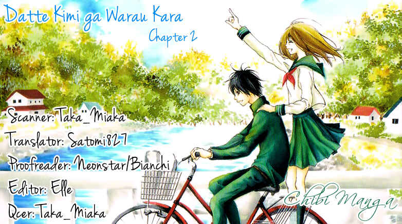 Page 1 Chapter 2 Datte, Kimi ga Warau kara.