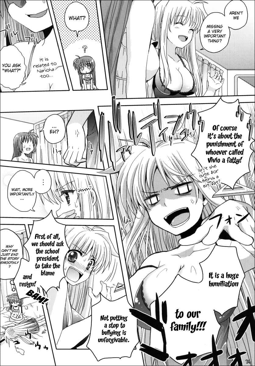 Page 33 Chapter 12 Mahou Shoujo Lyrical Nanoha - Mahou Shoujo Tsumechaimashita (Doujinshi)