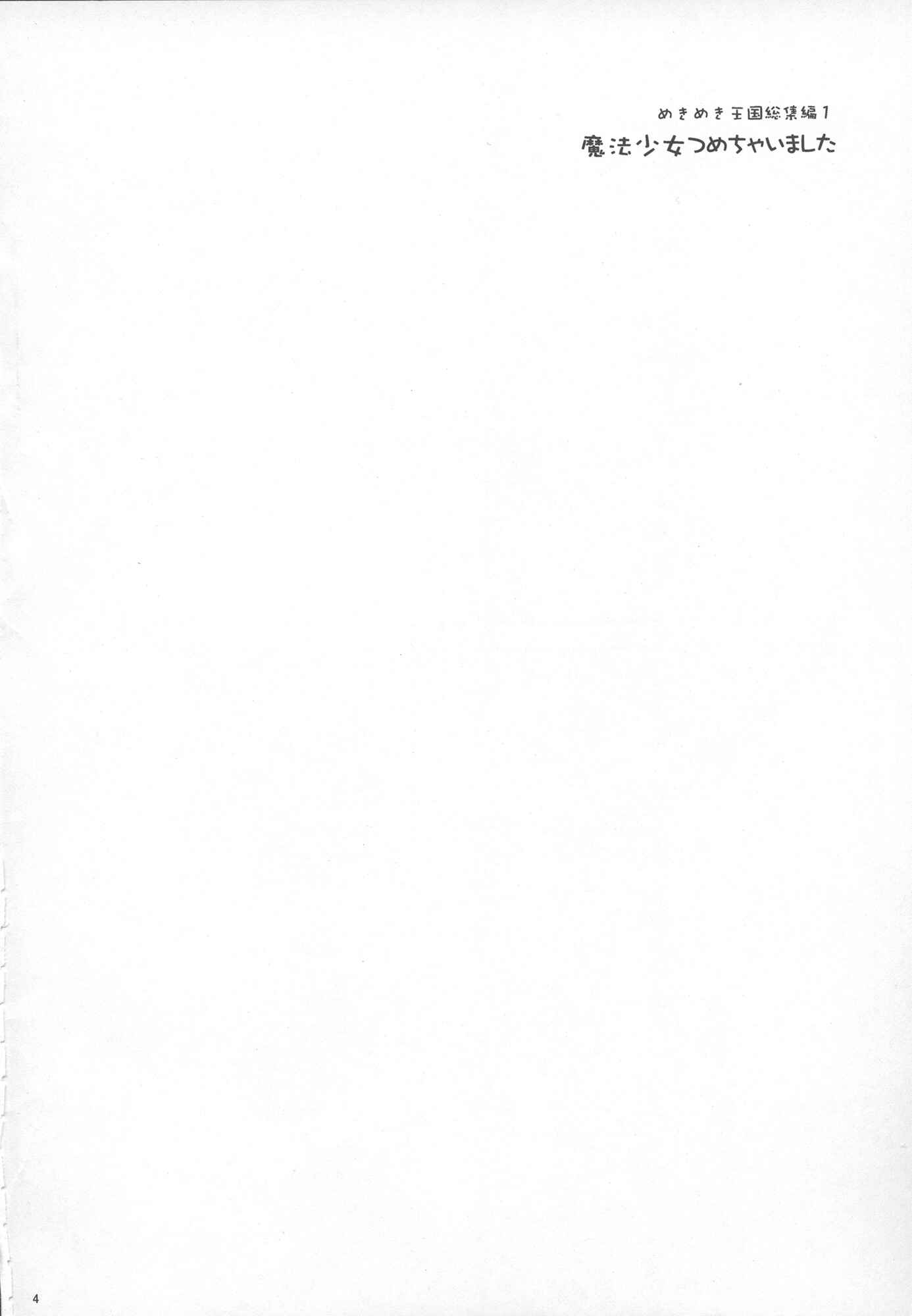 Page 3 Chapter 0 Mahou Shoujo Lyrical Nanoha - Mahou Shoujo Tsumechaimashita (Doujinshi)