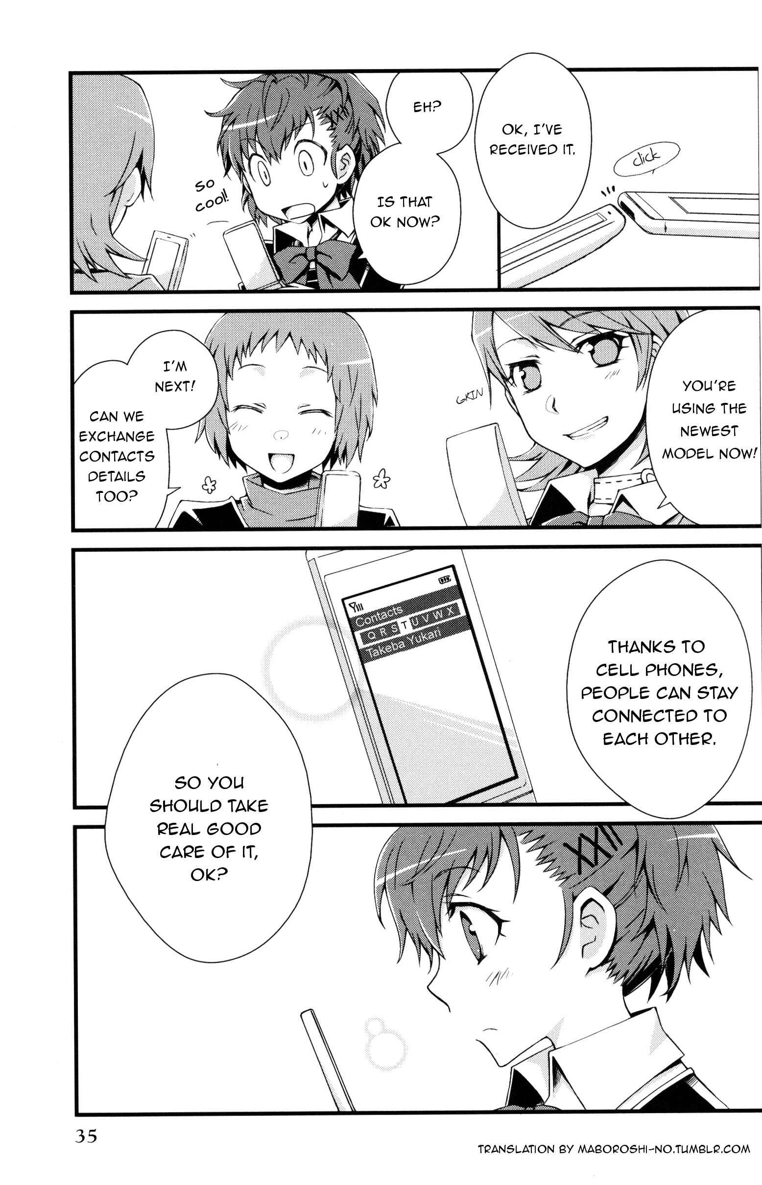 Page 7 Chapter 3 Persona 3 Portable Comic Anthology (DNA  Media Comics)