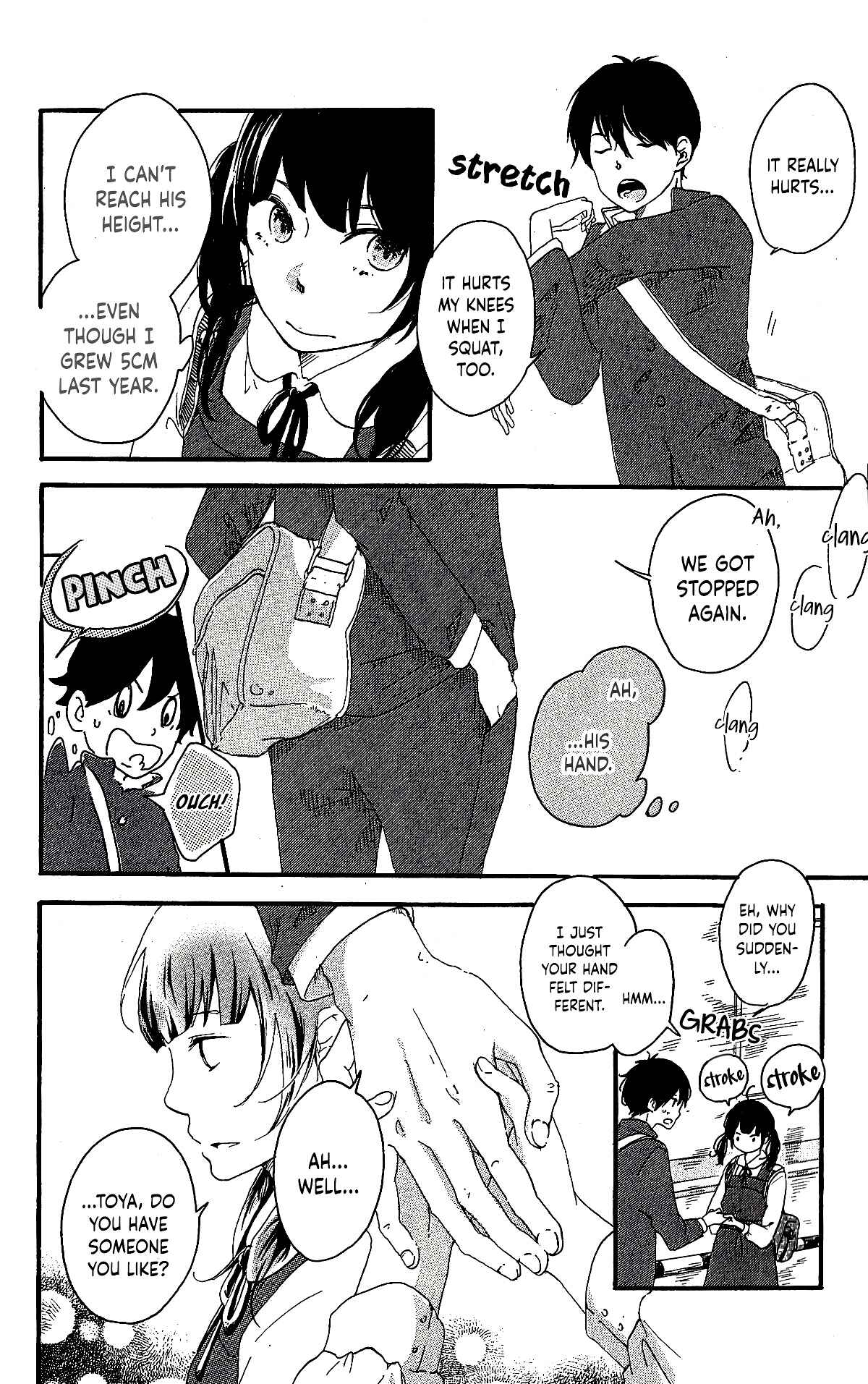 Page 22 Chapter Unknown_08b1 Fumikiri, Kimi no te, Sakuramichi