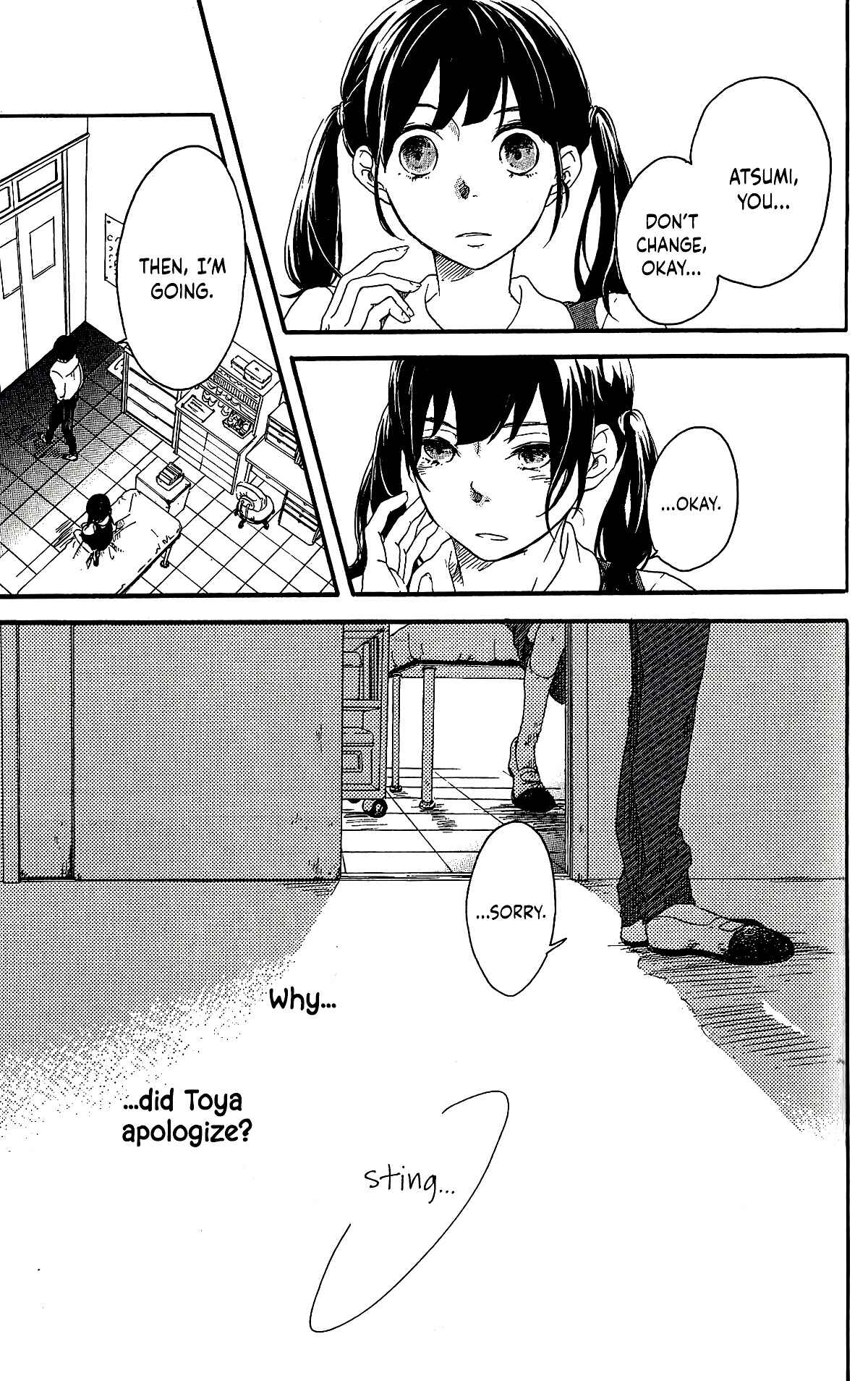 Page 35 Chapter Unknown_08b1 Fumikiri, Kimi no te, Sakuramichi