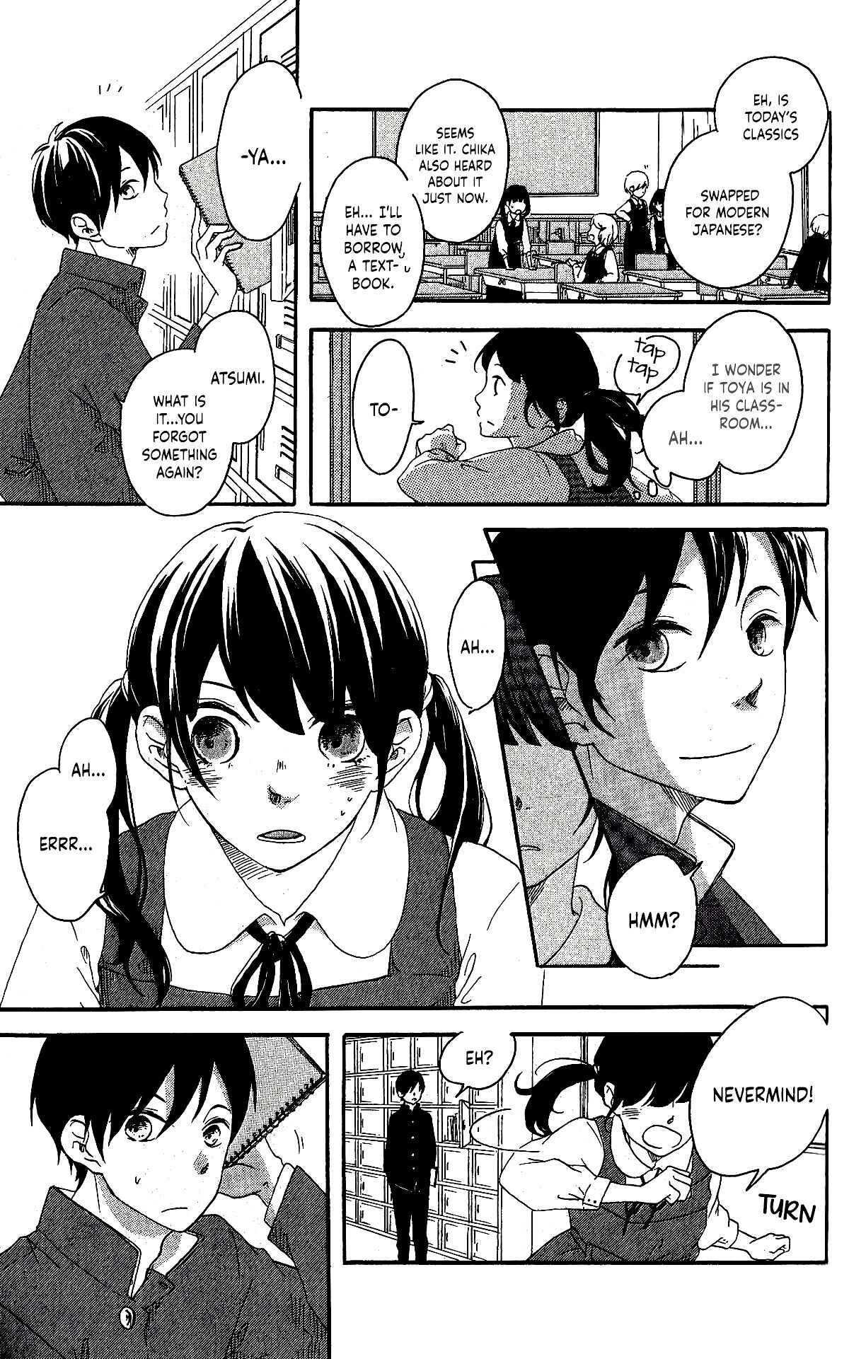Page 37 Chapter Unknown_08b1 Fumikiri, Kimi no te, Sakuramichi