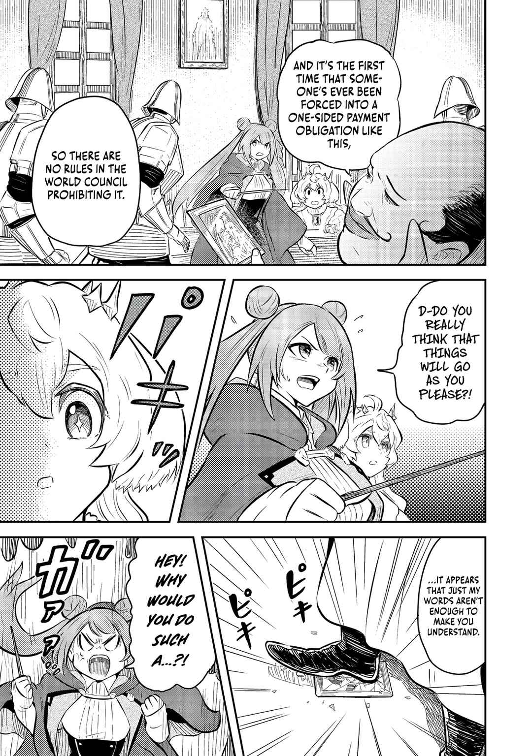 Page 20 Chapter 7 Outo One Ope Golem Master. Masakano Tsuihou!? ~Jiyuu no mi ni Nattanode Deshi no Bijin Yuusha-tachi to Issho ni Saikyou Gouremu Tsukurimasu. Modotte Koi to Iwarete mo Mou Shiran!~