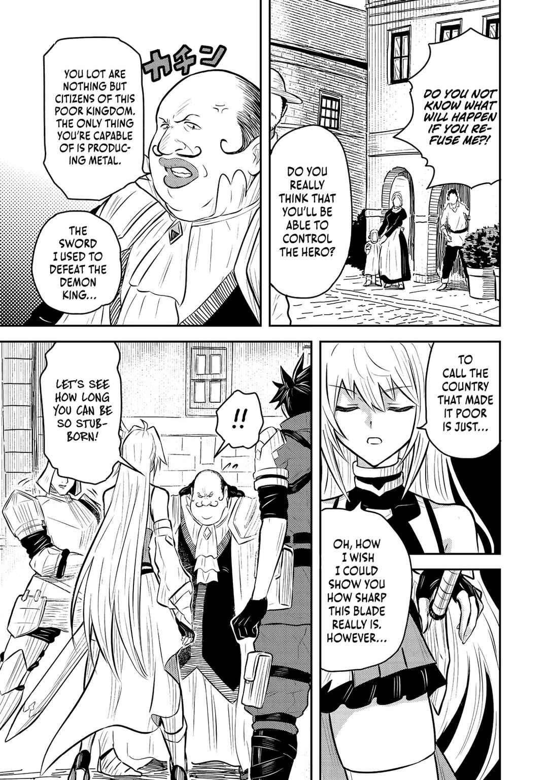 Page 4 Chapter 7 Outo One Ope Golem Master. Masakano Tsuihou!? ~Jiyuu no mi ni Nattanode Deshi no Bijin Yuusha-tachi to Issho ni Saikyou Gouremu Tsukurimasu. Modotte Koi to Iwarete mo Mou Shiran!~