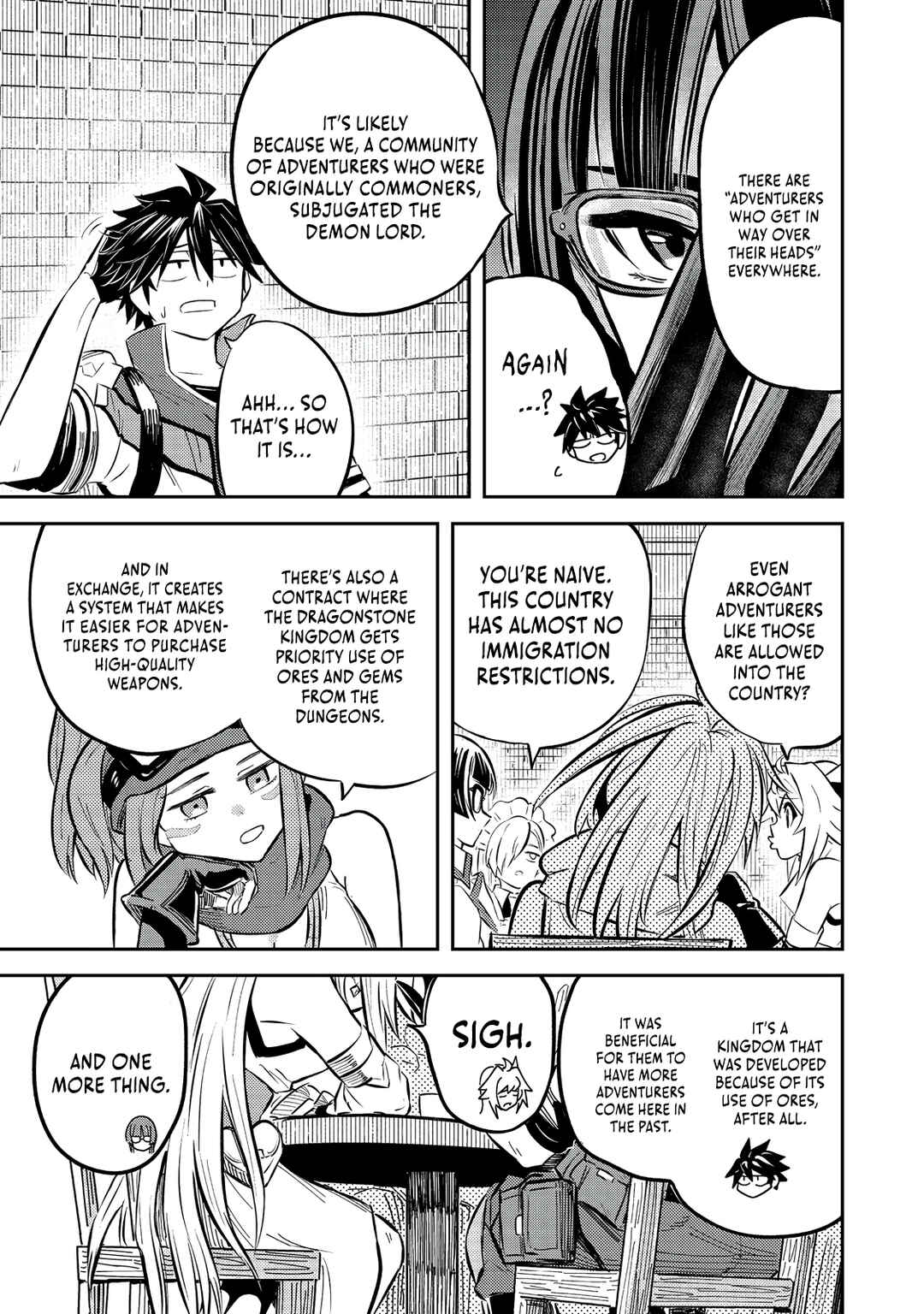 Page 28 Chapter 10 Outo One Ope Golem Master. Masakano Tsuihou!? ~Jiyuu no mi ni Nattanode Deshi no Bijin Yuusha-tachi to Issho ni Saikyou Gouremu Tsukurimasu. Modotte Koi to Iwarete mo Mou Shiran!~