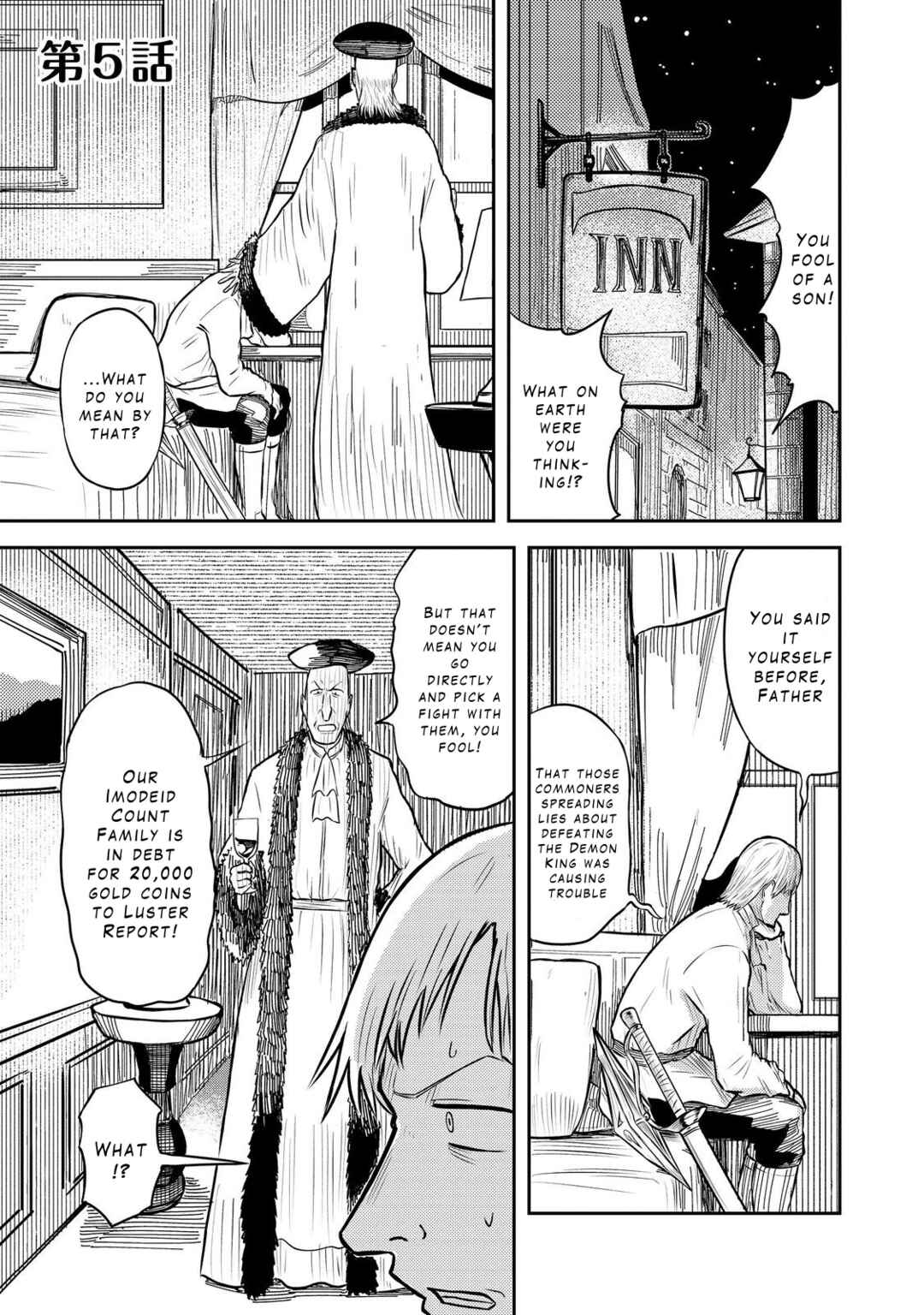Page 1 Chapter 5 Outo One Ope Golem Master. Masakano Tsuihou!? ~Jiyuu no mi ni Nattanode Deshi no Bijin Yuusha-tachi to Issho ni Saikyou Gouremu Tsukurimasu. Modotte Koi to Iwarete mo Mou Shiran!~