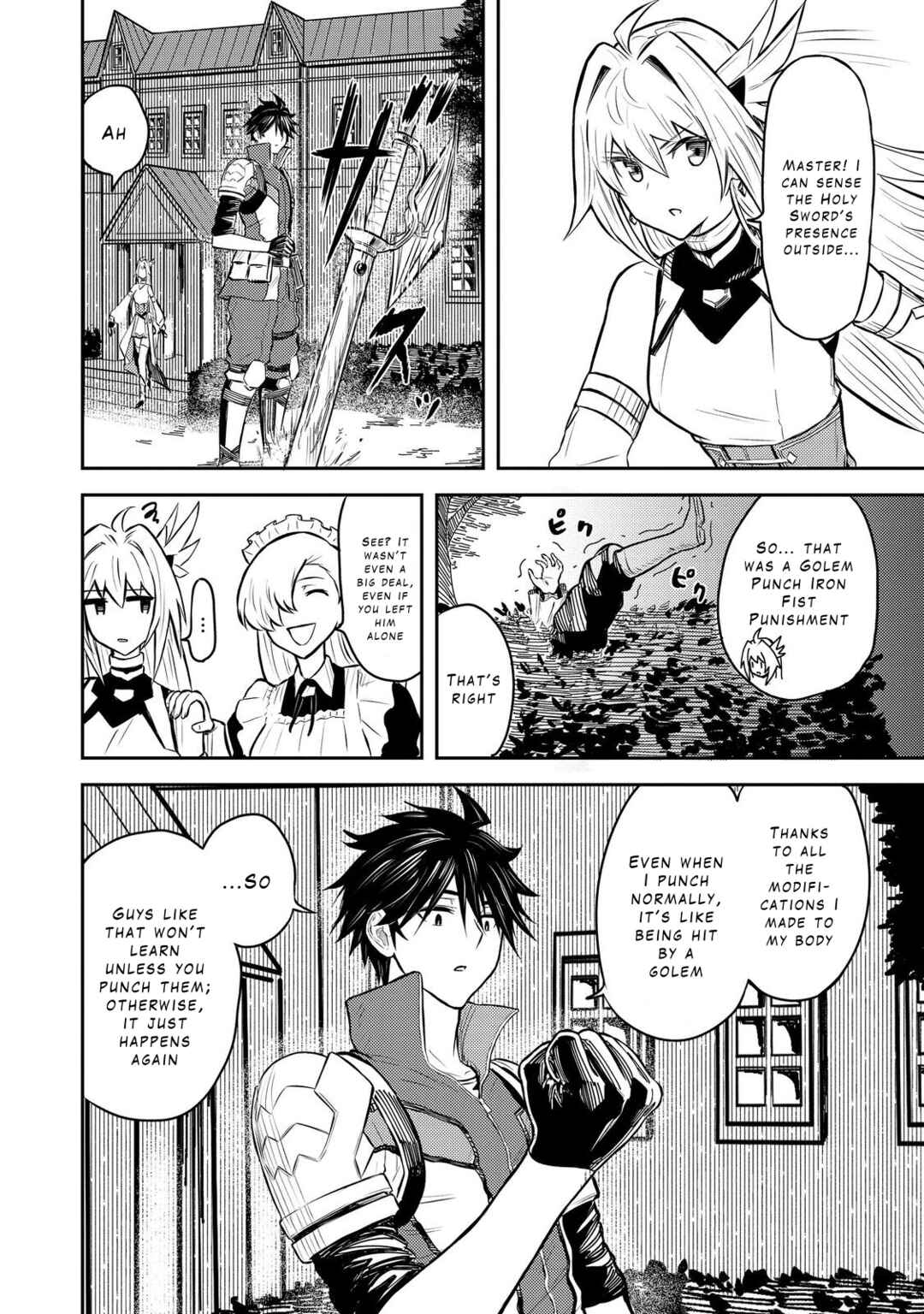 Page 13 Chapter 5 Outo One Ope Golem Master. Masakano Tsuihou!? ~Jiyuu no mi ni Nattanode Deshi no Bijin Yuusha-tachi to Issho ni Saikyou Gouremu Tsukurimasu. Modotte Koi to Iwarete mo Mou Shiran!~