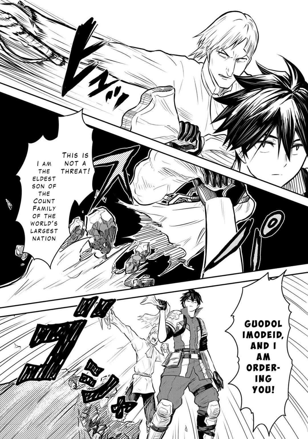 Page 7 Chapter 5 Outo One Ope Golem Master. Masakano Tsuihou!? ~Jiyuu no mi ni Nattanode Deshi no Bijin Yuusha-tachi to Issho ni Saikyou Gouremu Tsukurimasu. Modotte Koi to Iwarete mo Mou Shiran!~