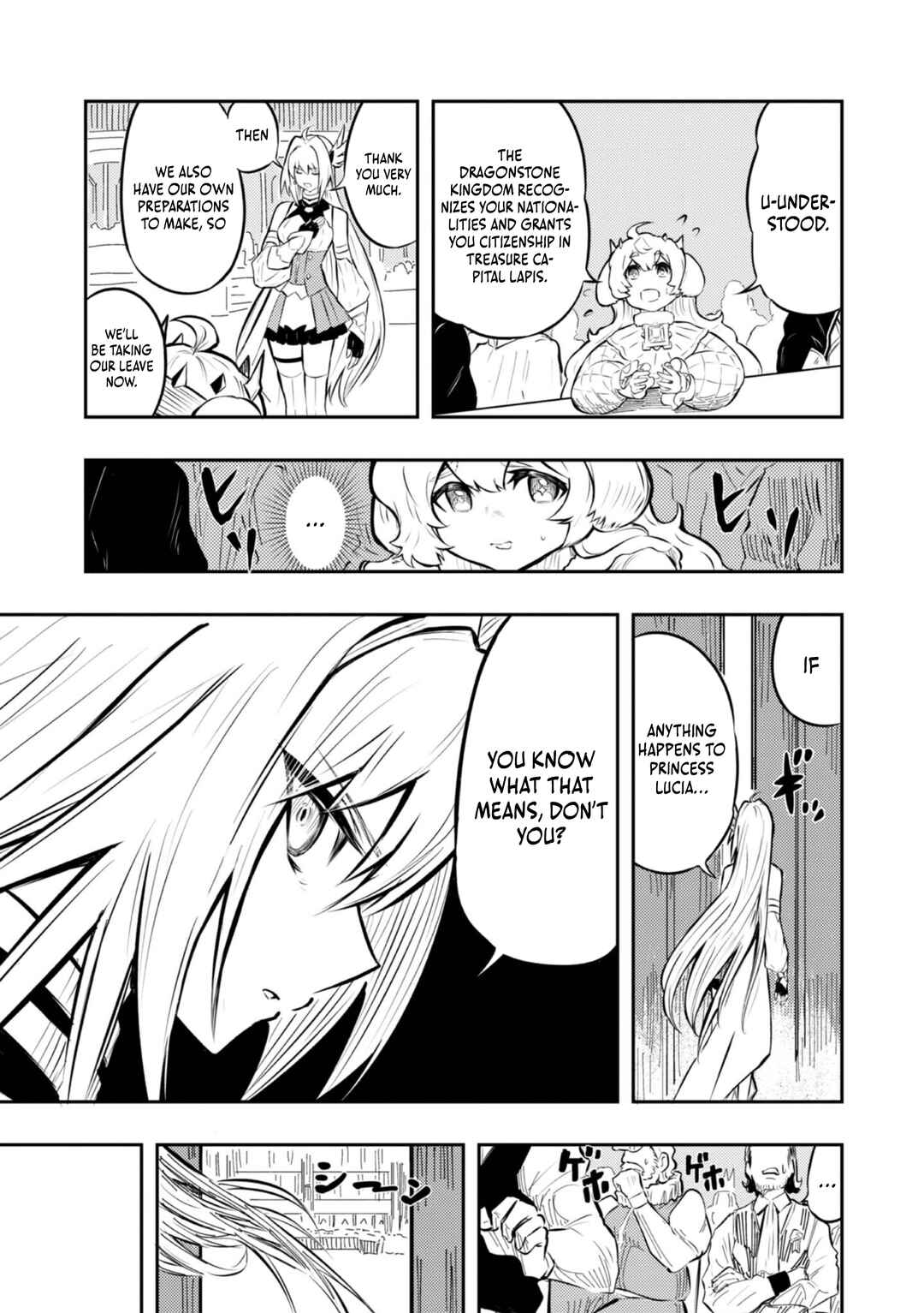 Page 15 Chapter 2 Outo One Ope Golem Master. Masakano Tsuihou!? ~Jiyuu no mi ni Nattanode Deshi no Bijin Yuusha-tachi to Issho ni Saikyou Gouremu Tsukurimasu. Modotte Koi to Iwarete mo Mou Shiran!~