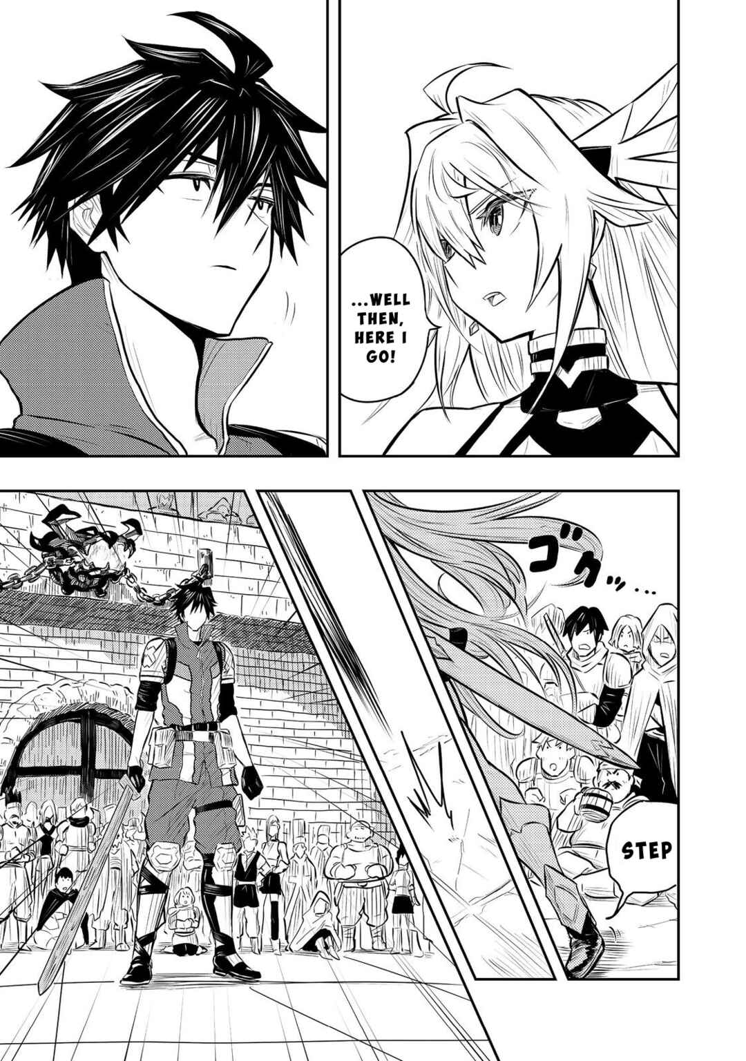 Page 23 Chapter 4 Outo One Ope Golem Master. Masakano Tsuihou!? ~Jiyuu no mi ni Nattanode Deshi no Bijin Yuusha-tachi to Issho ni Saikyou Gouremu Tsukurimasu. Modotte Koi to Iwarete mo Mou Shiran!~